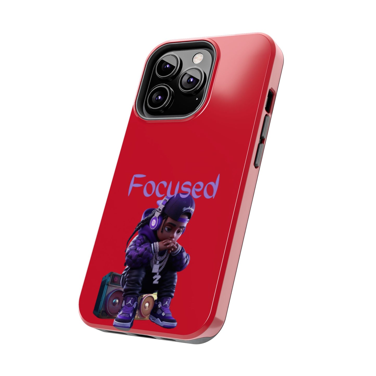 Phone Case- Focused Tough Case- Durable Protection