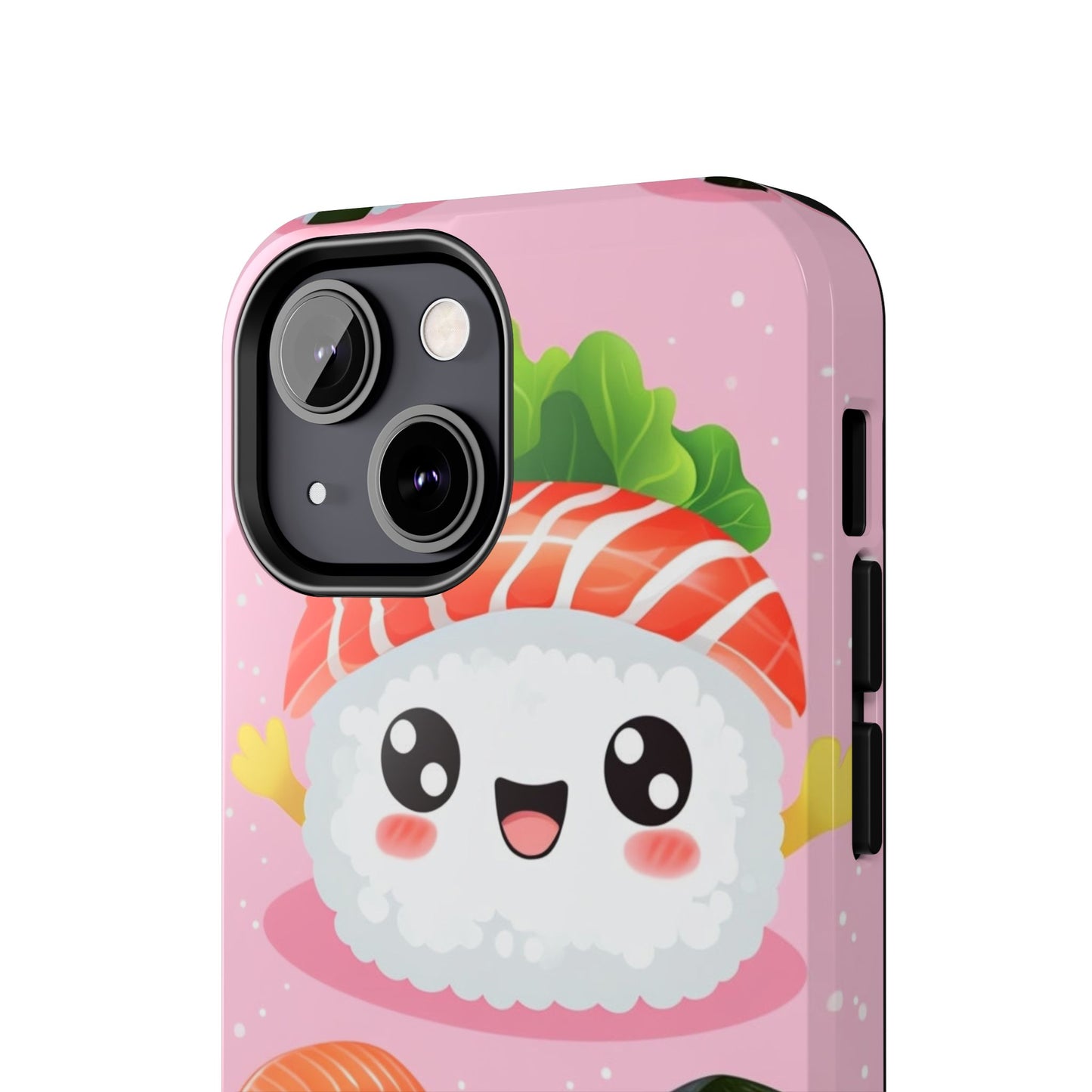 Adorable Sushi Tough Phone Case | Cute Kawaii Design for Food Lovers