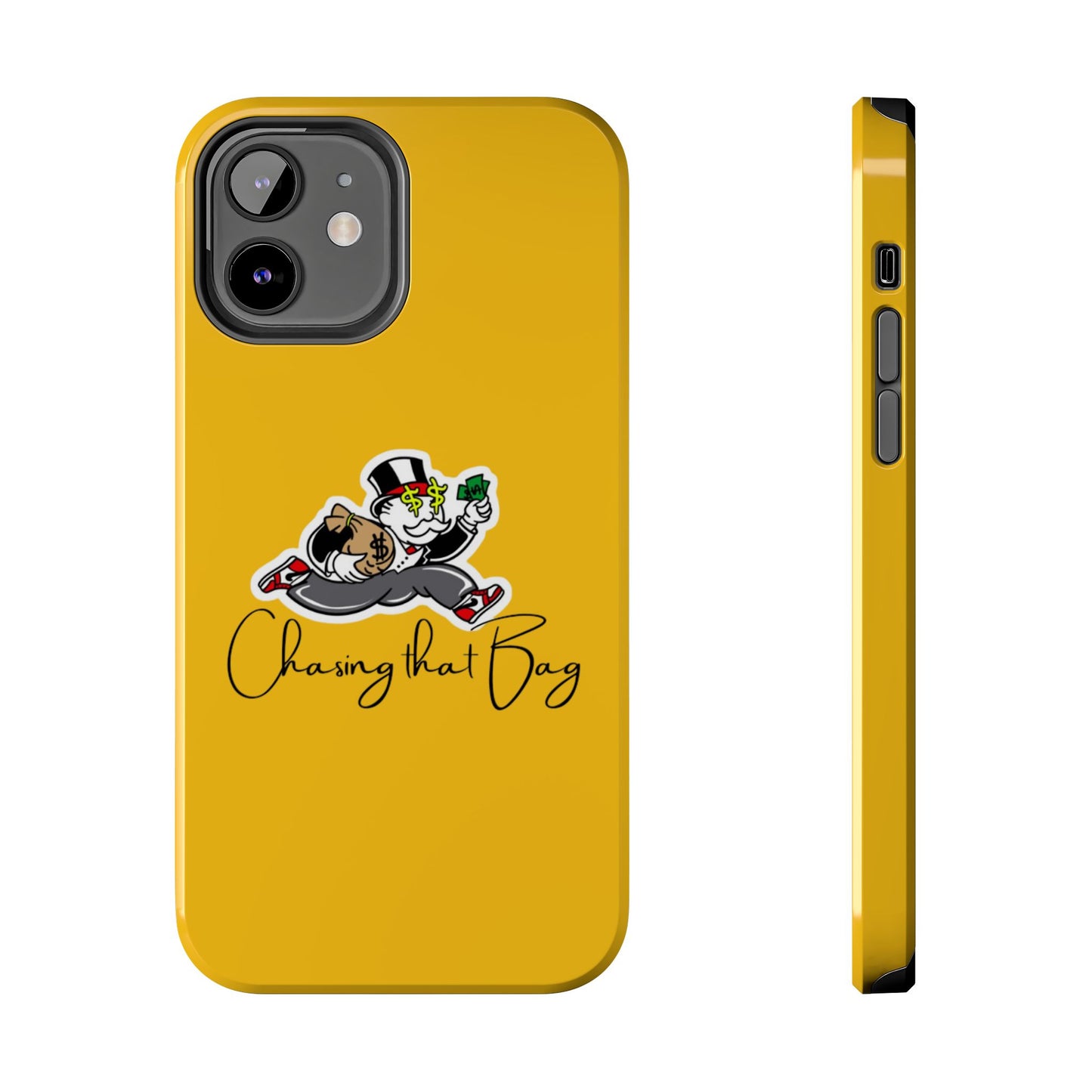 Phone Case- Chasing That Bag Tough Case- Durable Protection