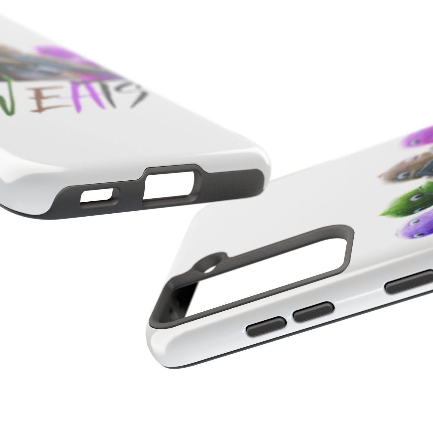 Cool Cartoon-Inspired Tough Phone Case - 'SWEATS'