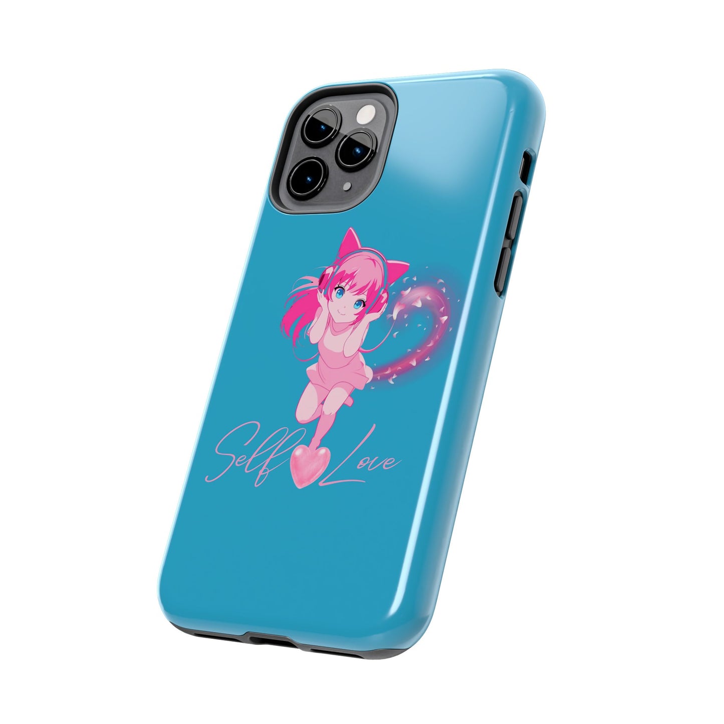 Self Love Tough Phone Case for Anime Lovers