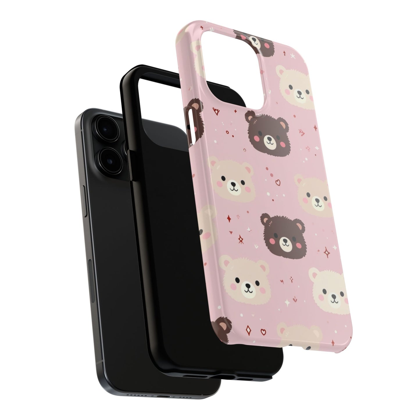 Tough Phone Cases- Cute Bears