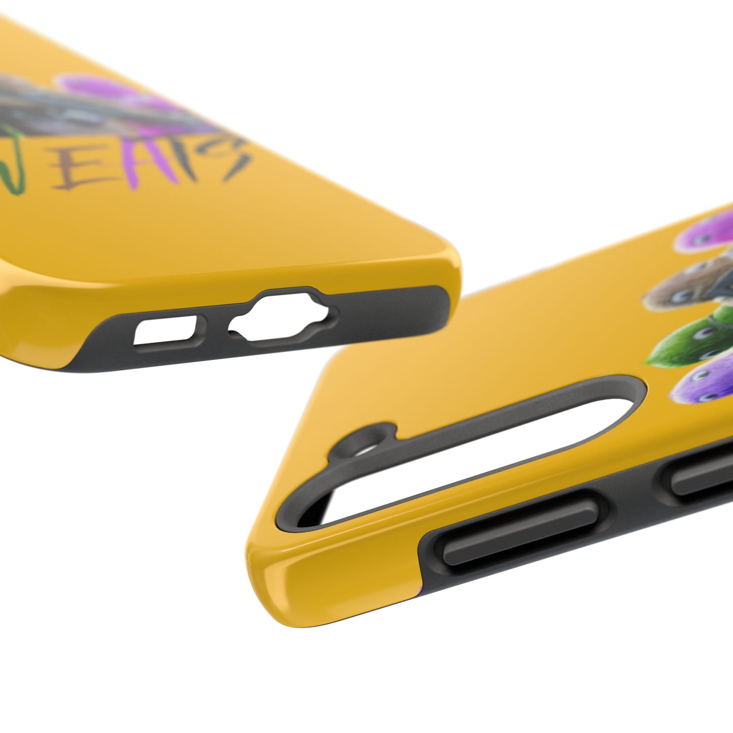 Cool Cartoon-Inspired Tough Phone Case - 'SWEATS'