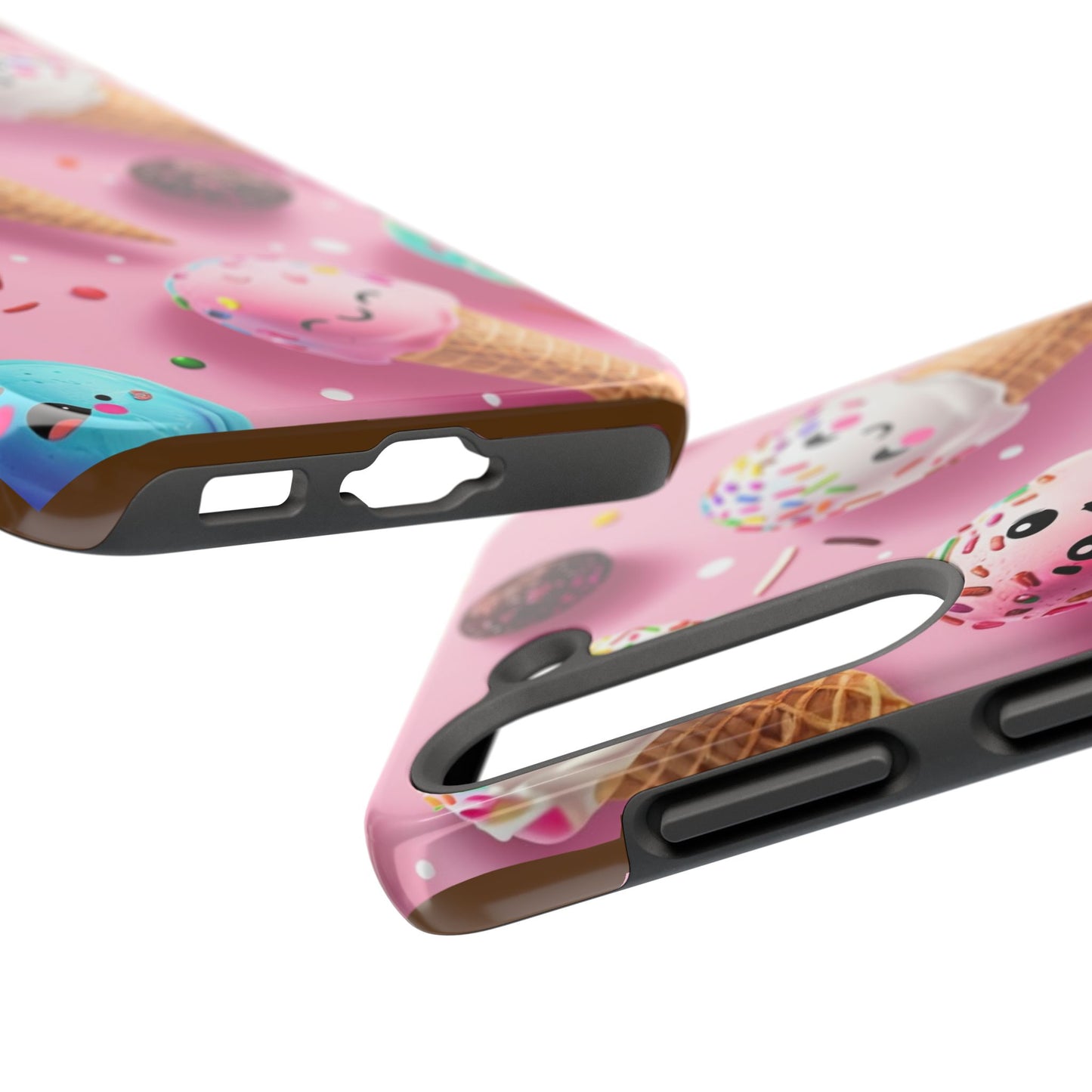 Tough Phone Cases Cute Ice Cream Design