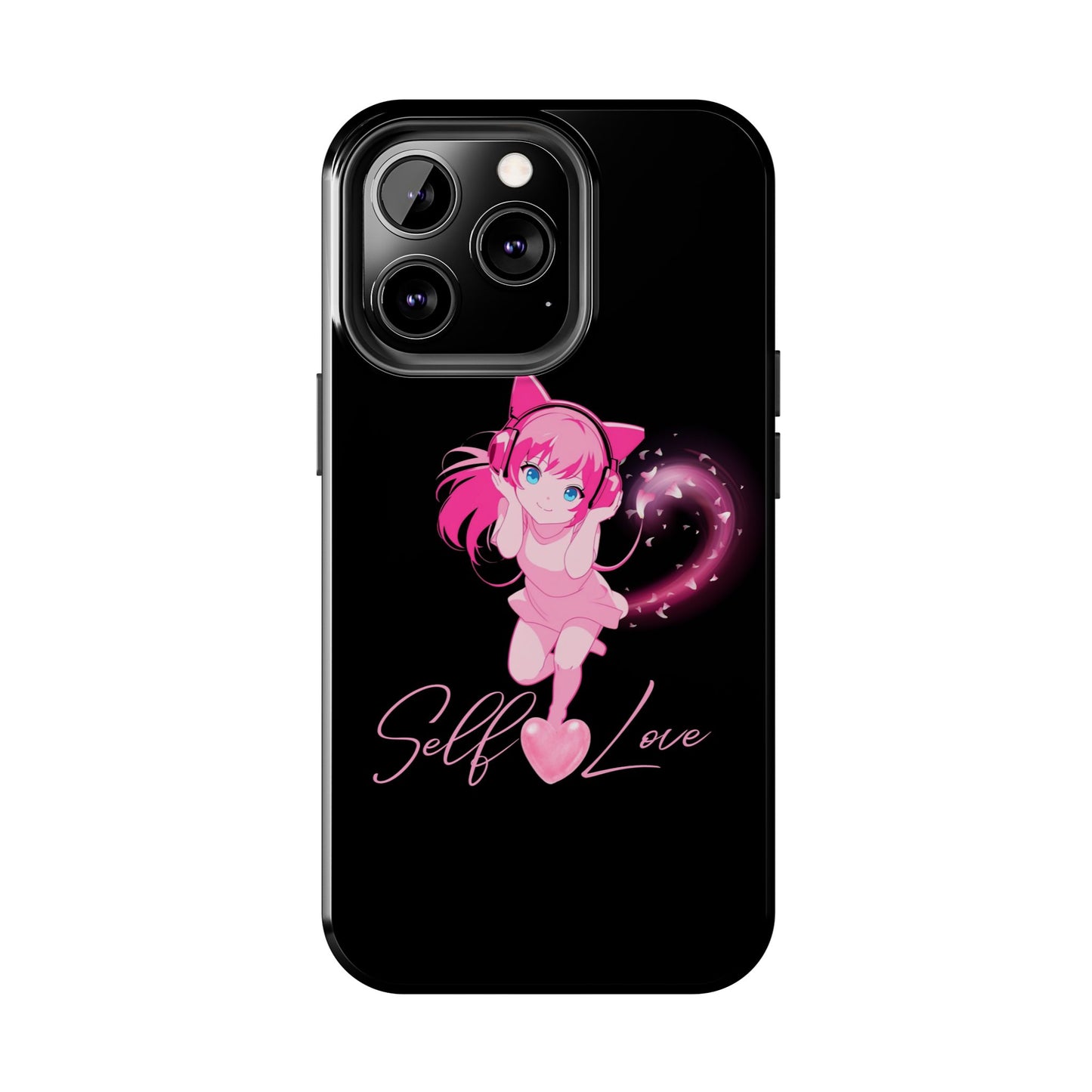 Self Love Tough Phone Case for Anime Lovers