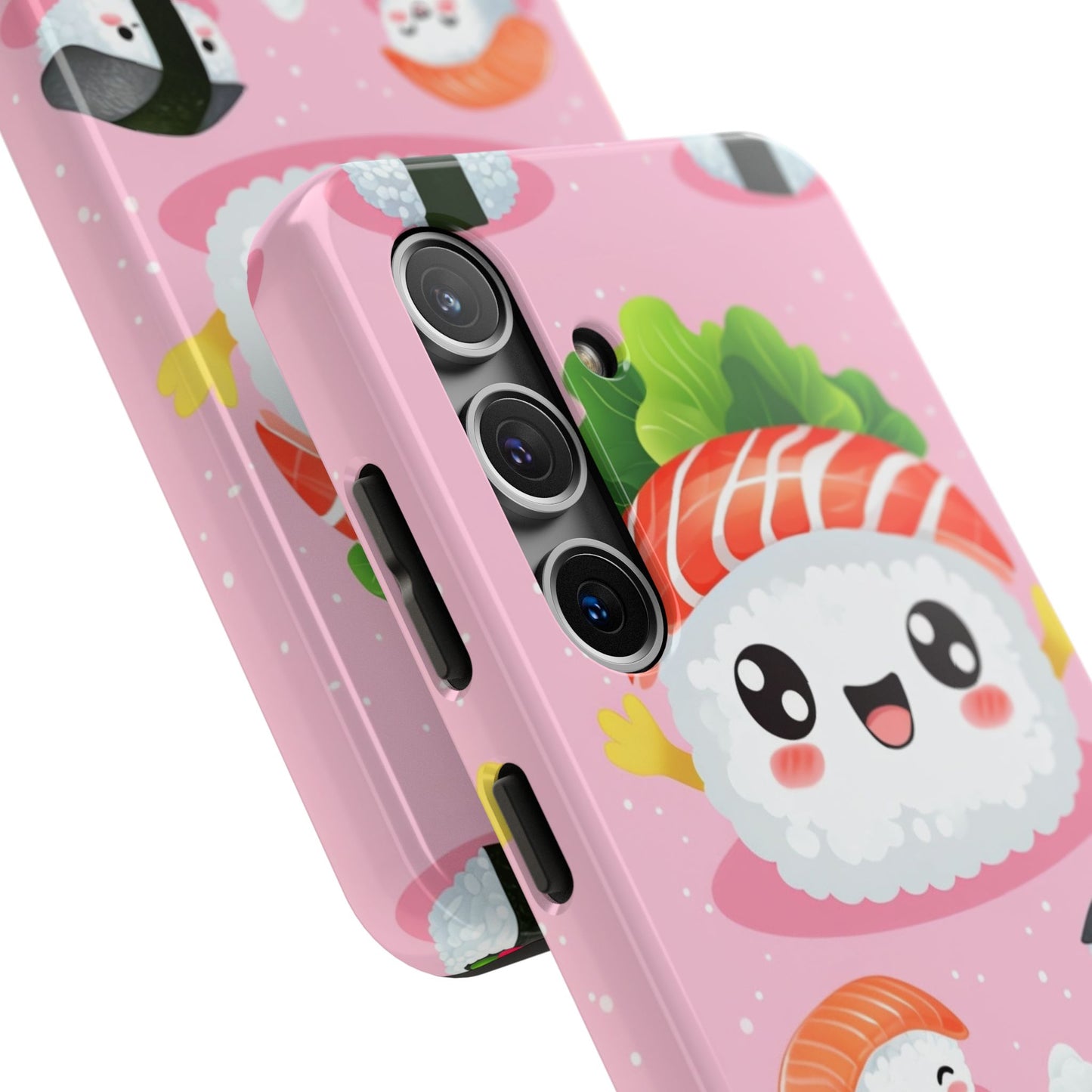 Adorable Sushi Tough Phone Case | Cute Kawaii Design for Food Lovers