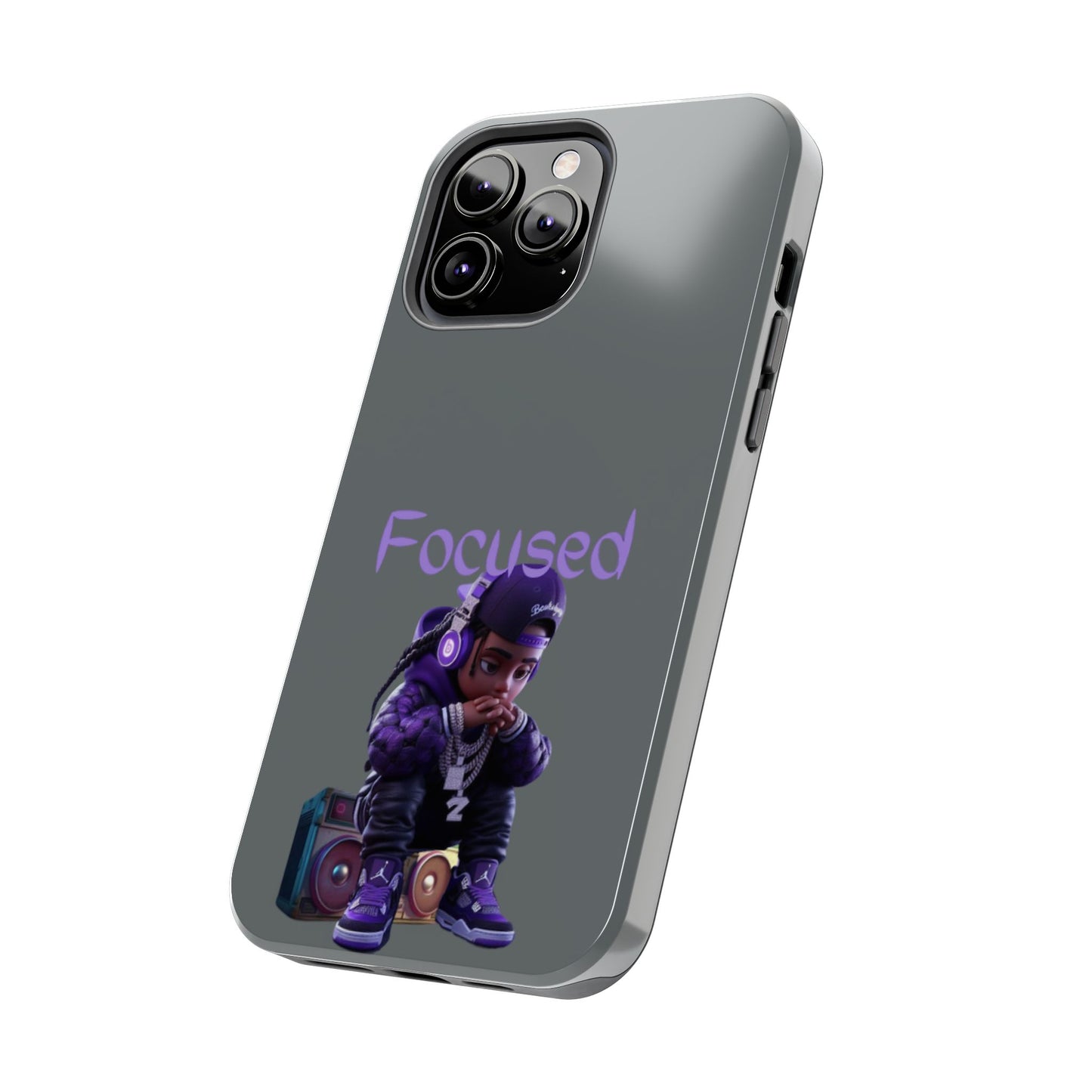 Phone Case- Focused Tough Case- Durable Protection