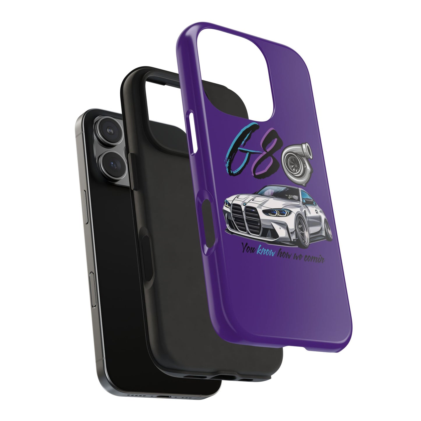 Car Enthusiast Tough Phone Case - BMW G80 'You Know How we Comin'