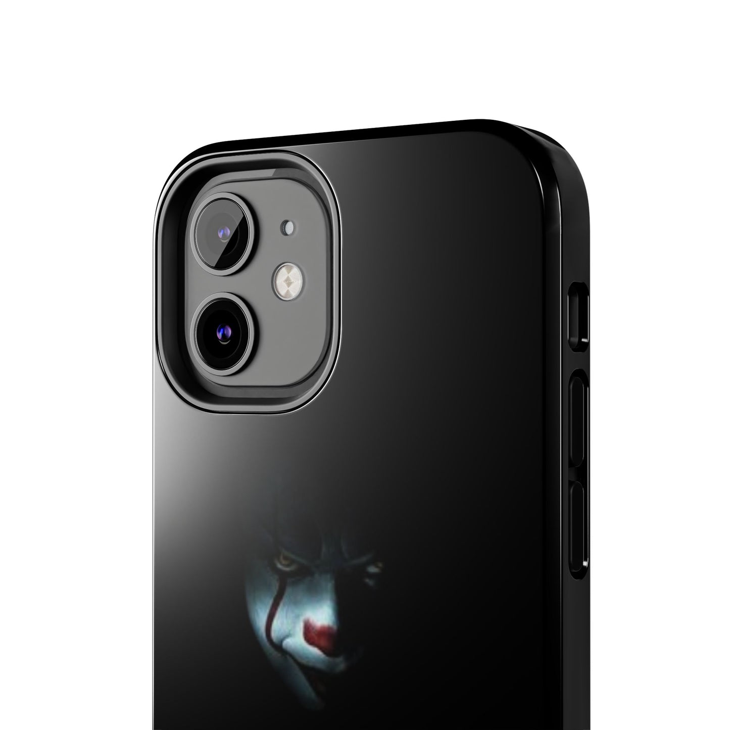 🤡 Creepy Clown Tough Phone Case – "Don’t Touch My Phone" Design for iPhone & Android