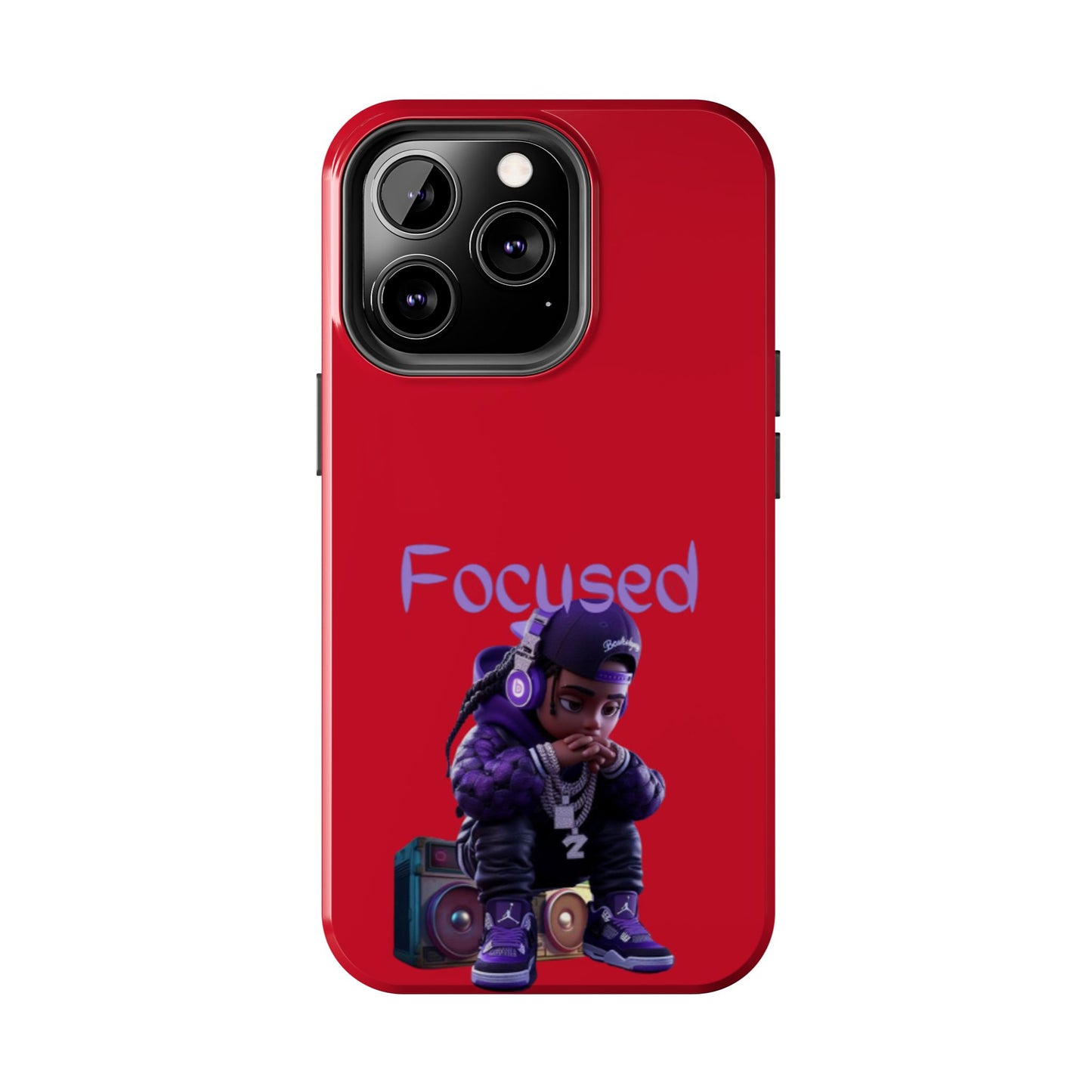 Phone Case- Focused Tough Case- Durable Protection