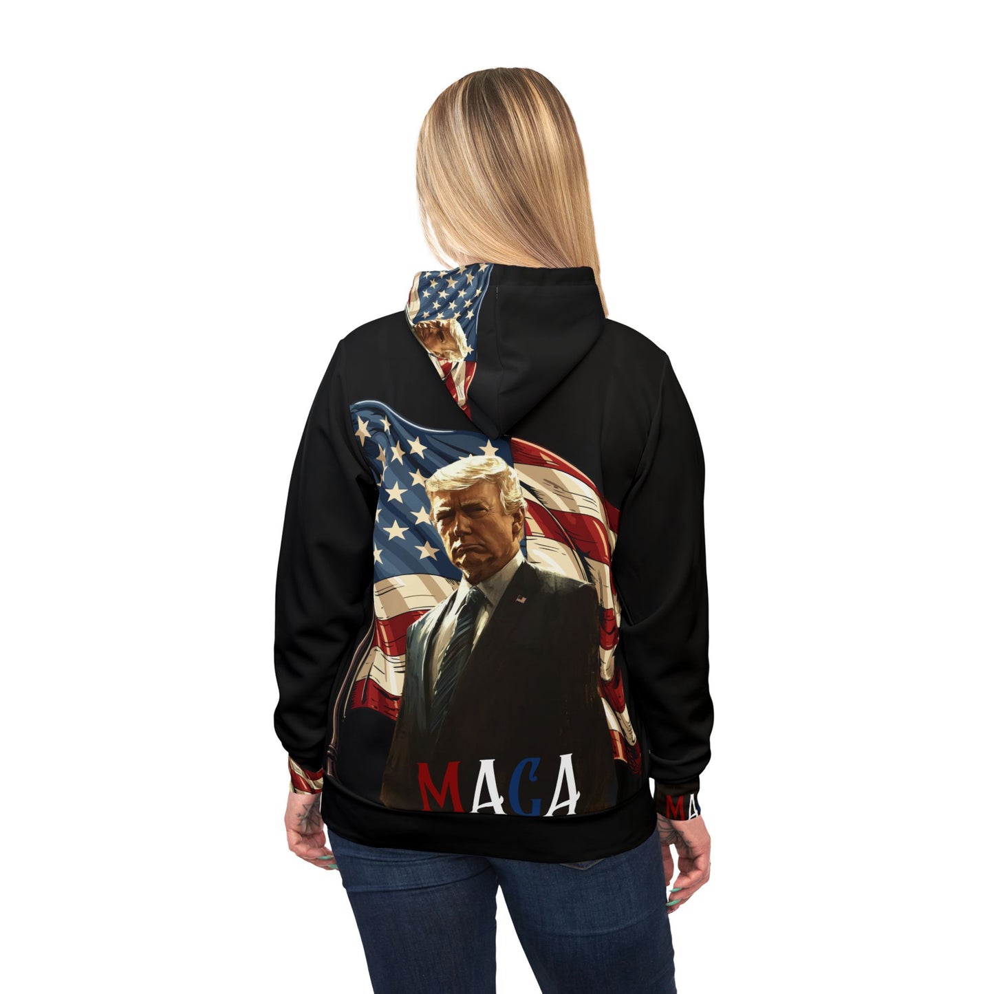 "Trump 2025 Hoodie – Show Your Support with Patriotic Apparel | Men and Women Sizes Available"