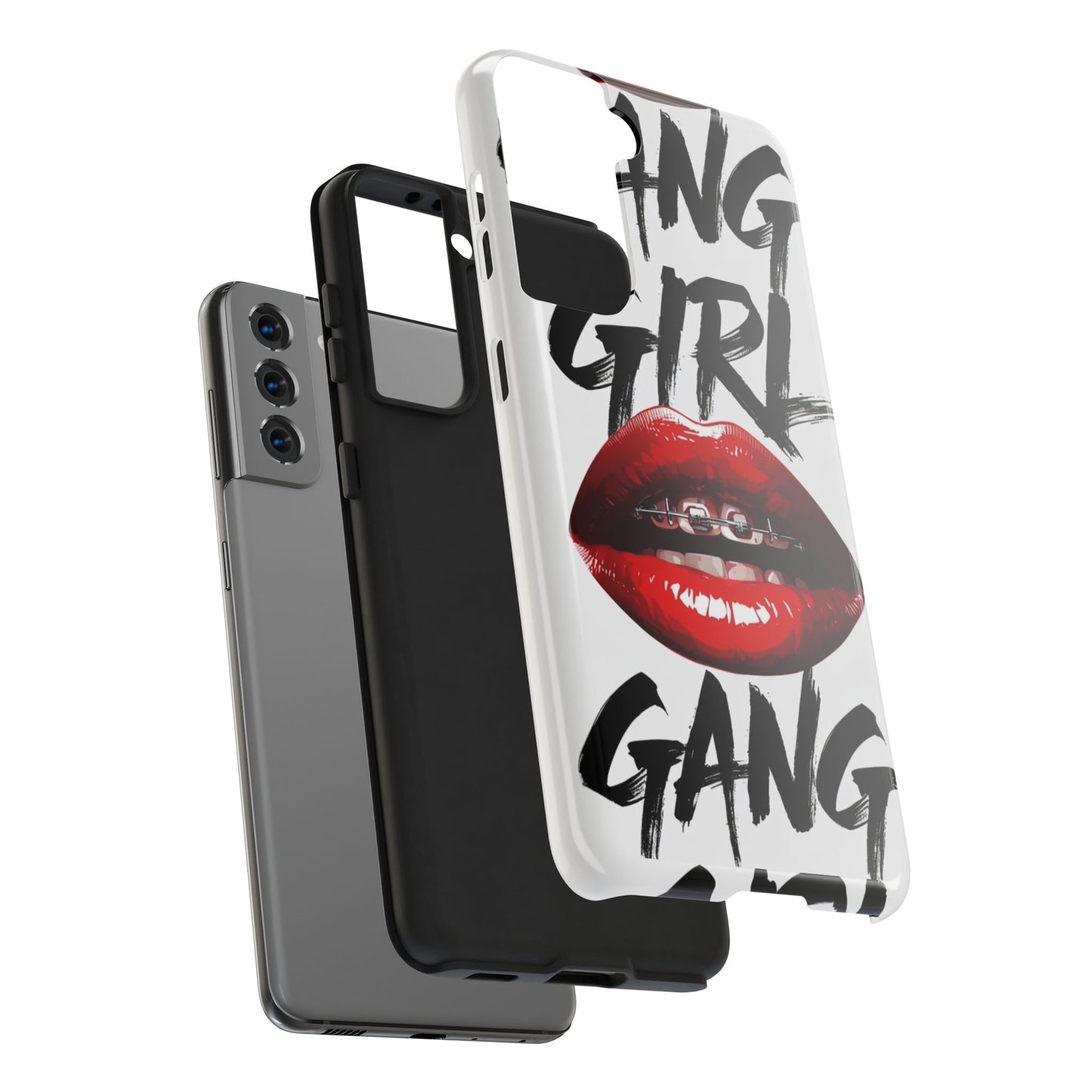Bold 'Girl Gang' Tough Phone Case – Protective and Stylish Accessory for Trendsetters