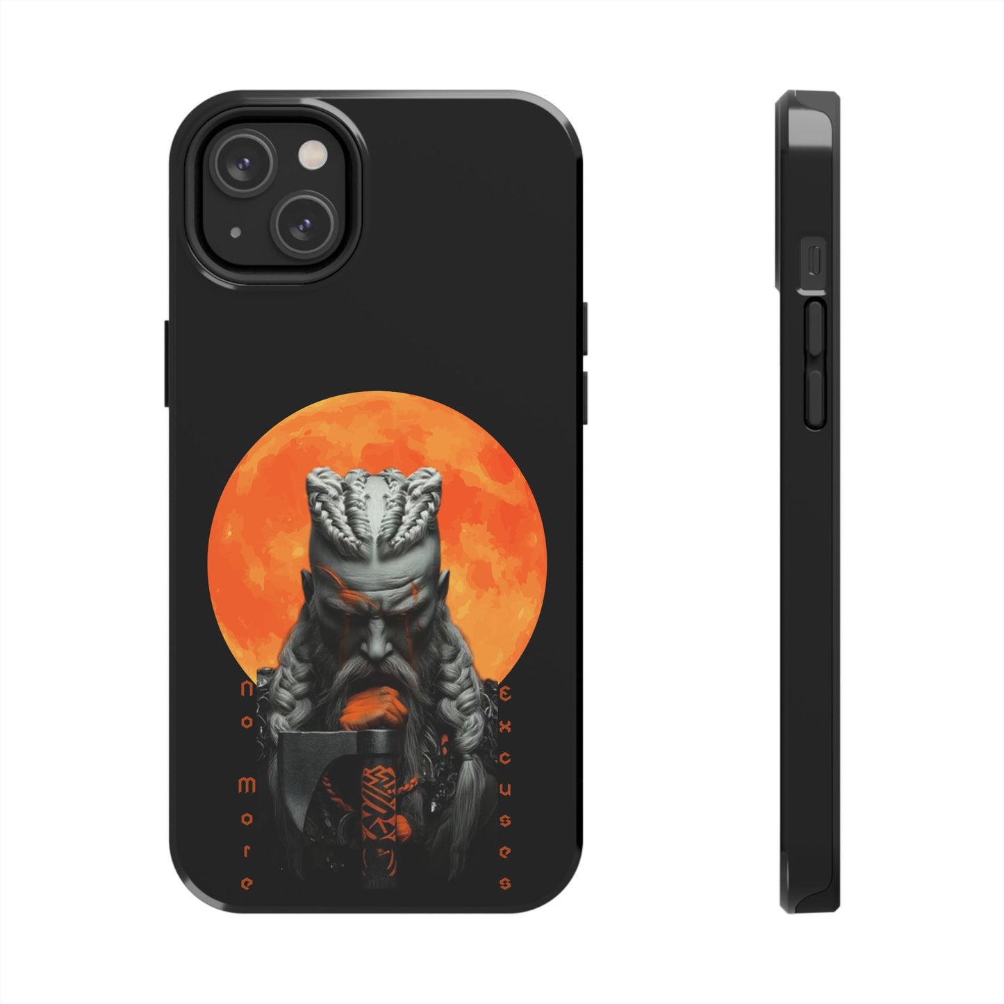 π₯ Warrior Spirit Tough Phone Case β No More Excuses Design for iPhone & Android β Empowerment & Protection