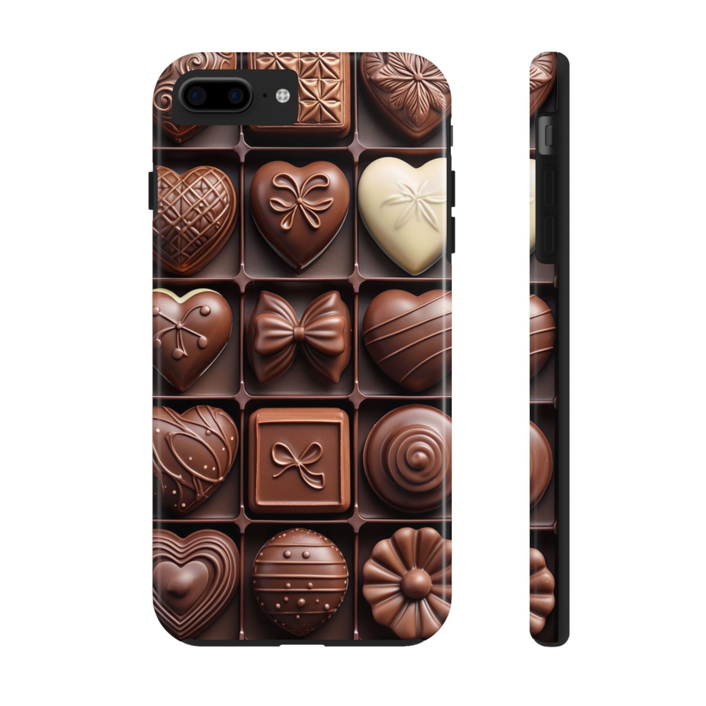 Chocolate Love Tough Phone Case - Perfect for Valentine's Day or Sweet Treat Lovers
