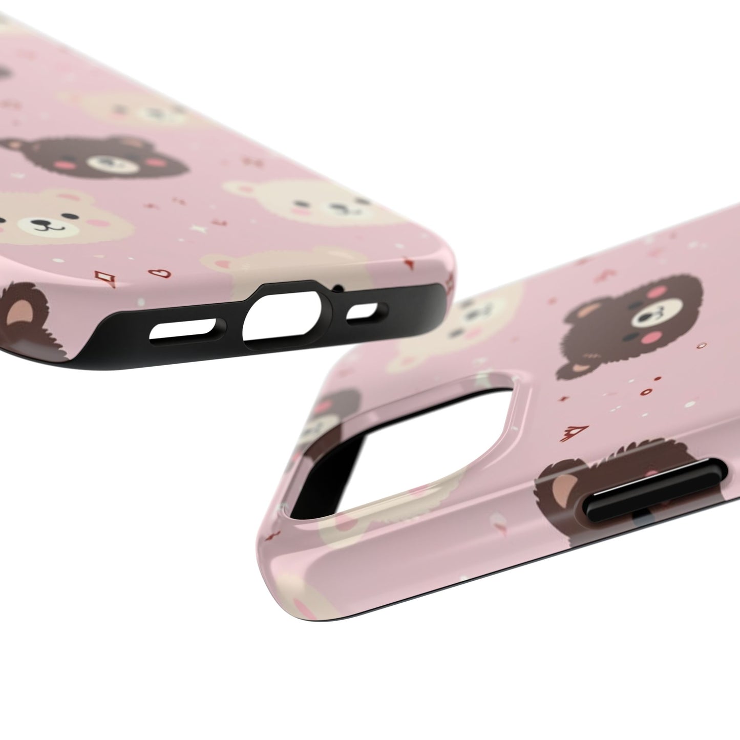 Tough Phone Cases- Cute Bears
