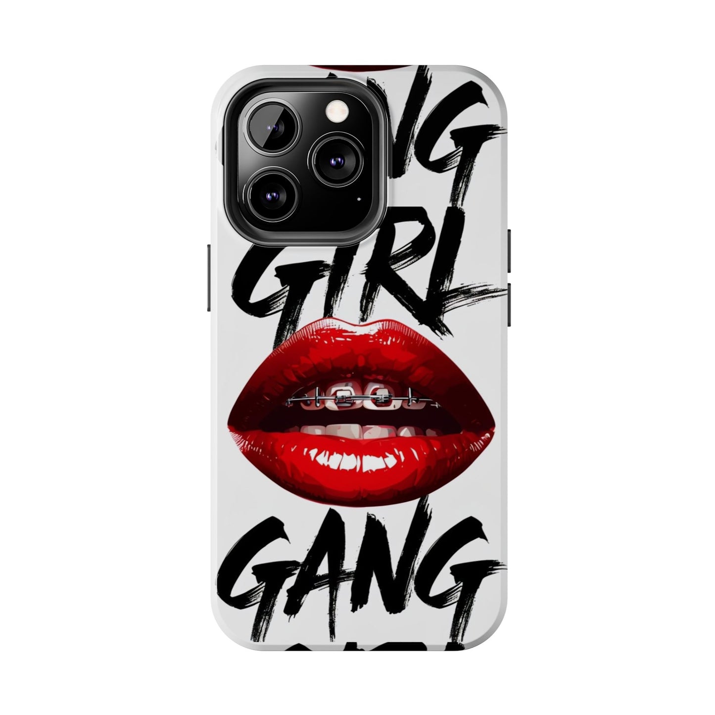 Bold 'Girl Gang' Tough Phone Case – Protective and Stylish Accessory for Trendsetters