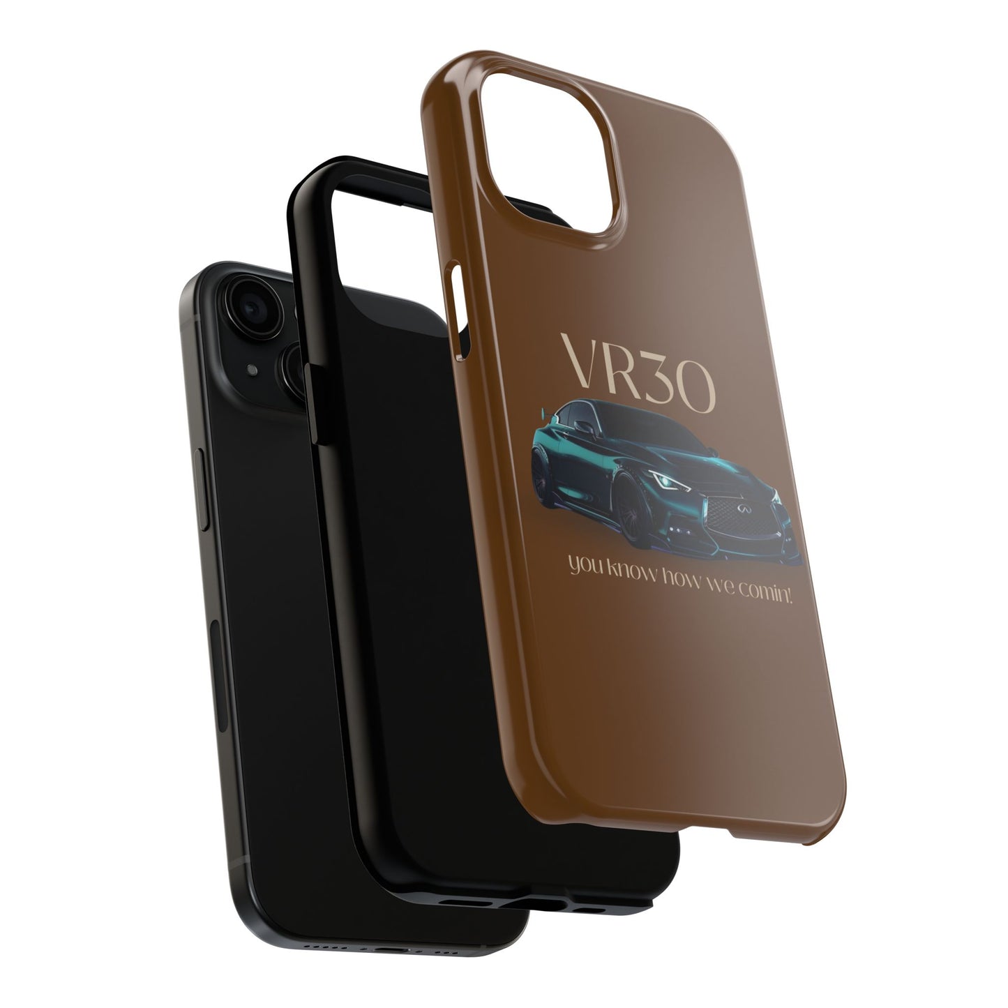 VR30 Sports Car Tough Phone Case - Stylish and Durable Protection for Car Enthusiasts