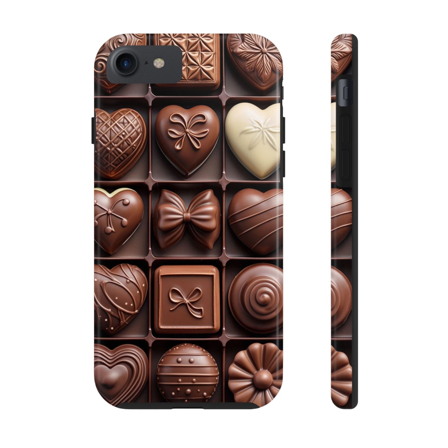 Chocolate Love Tough Phone Case - Perfect for Valentine's Day or Sweet Treat Lovers