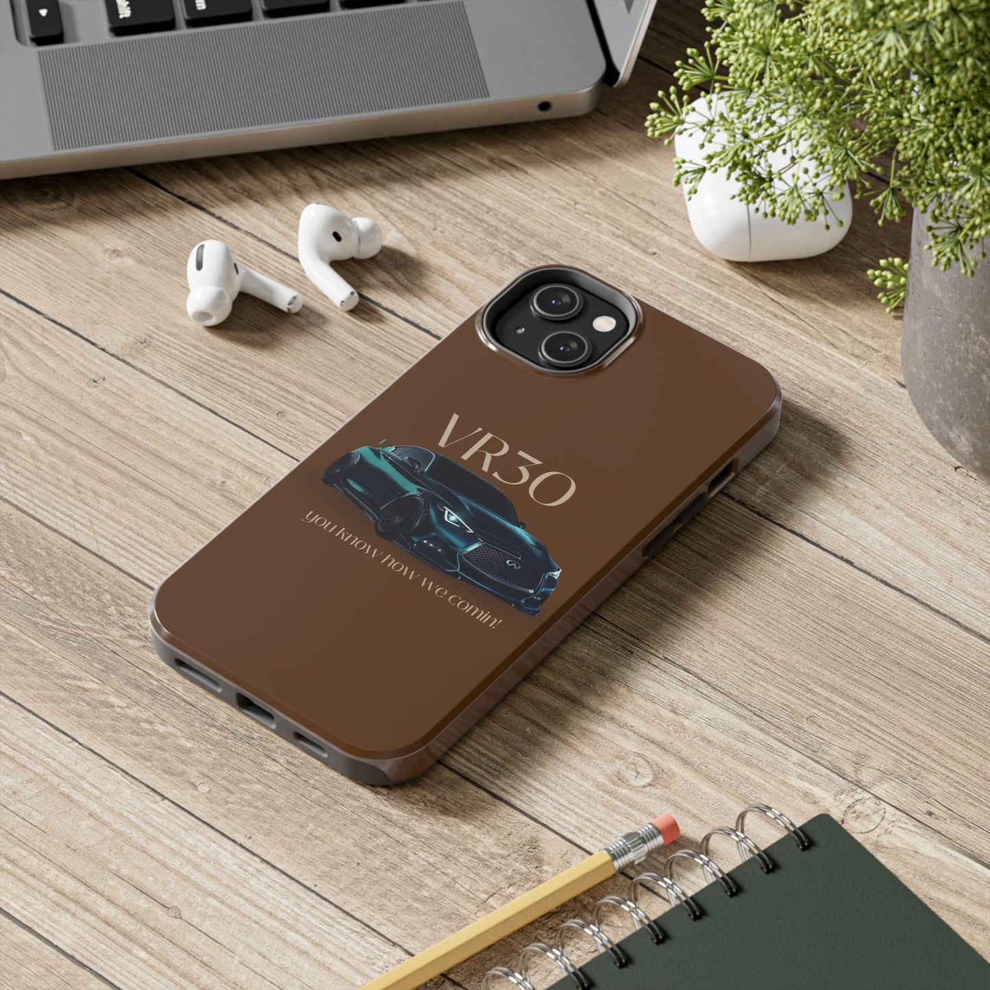 VR30 Sports Car Tough Phone Case - Stylish and Durable Protection for Car Enthusiasts