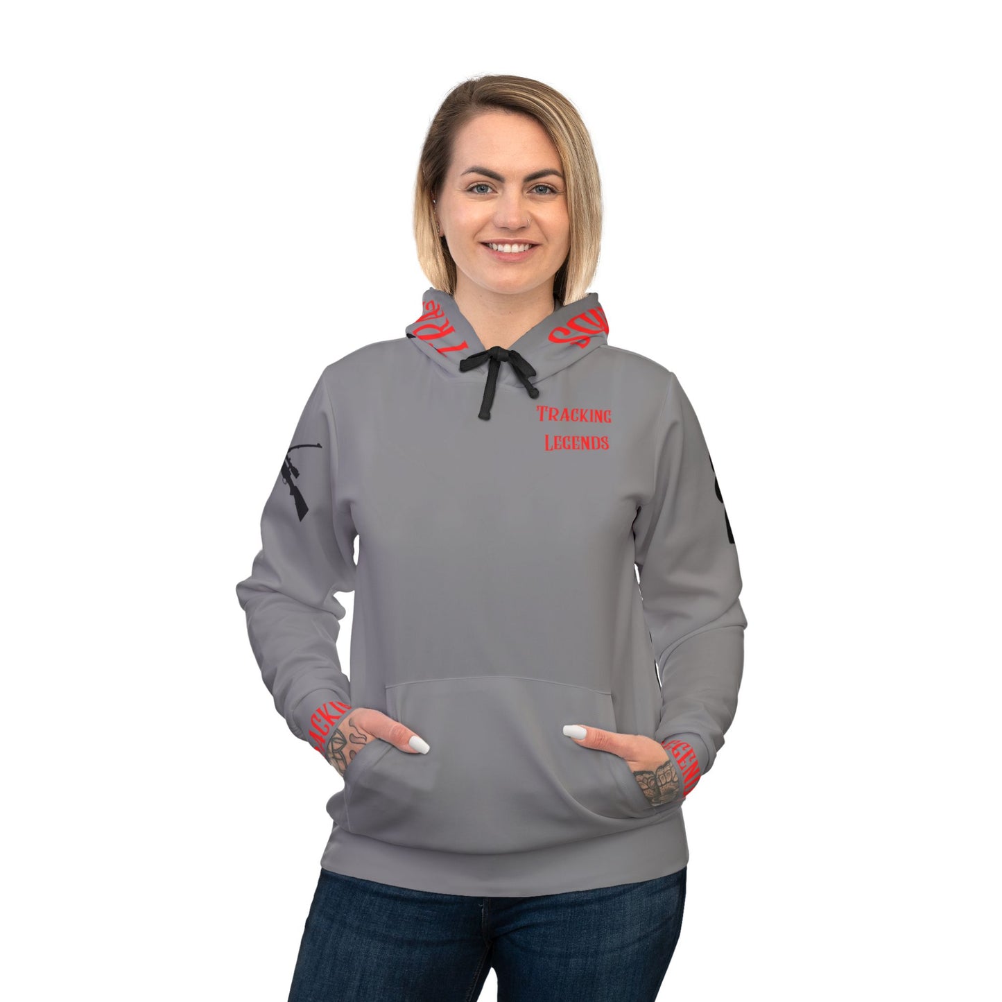 "Tracking Legends Athletic Hoodie – The Perfect Hunting & Outdoor Adventure Gear for Men or Women"