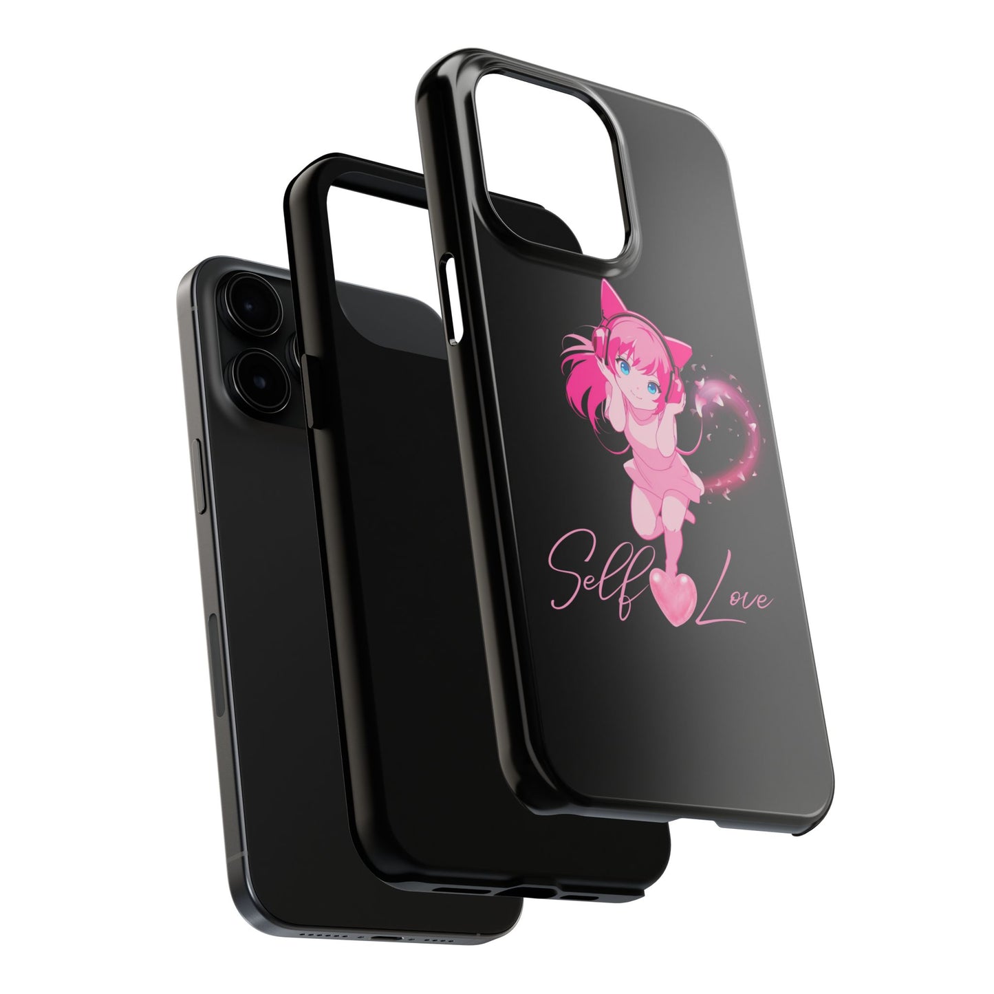 Self Love Tough Phone Case for Anime Lovers