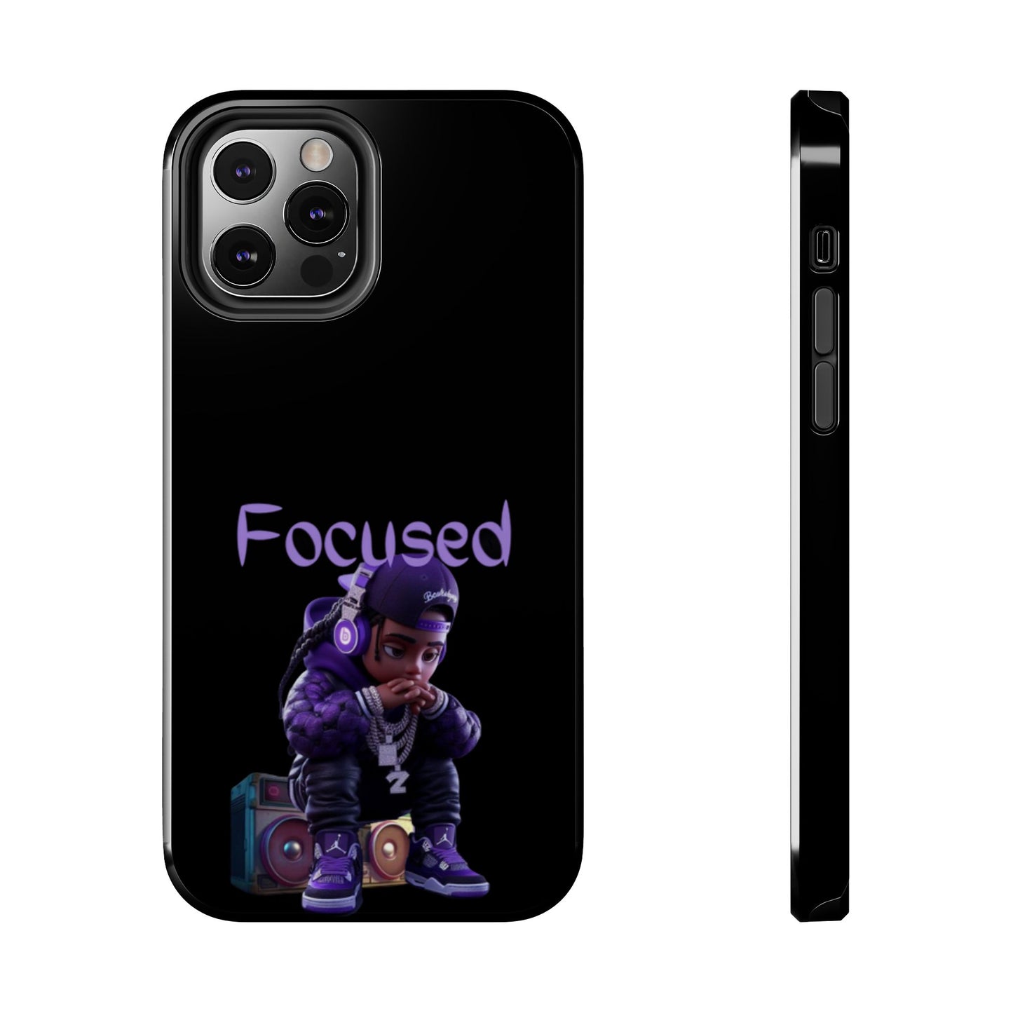 Phone case- Focused Tough Phone Case - Durable Protection