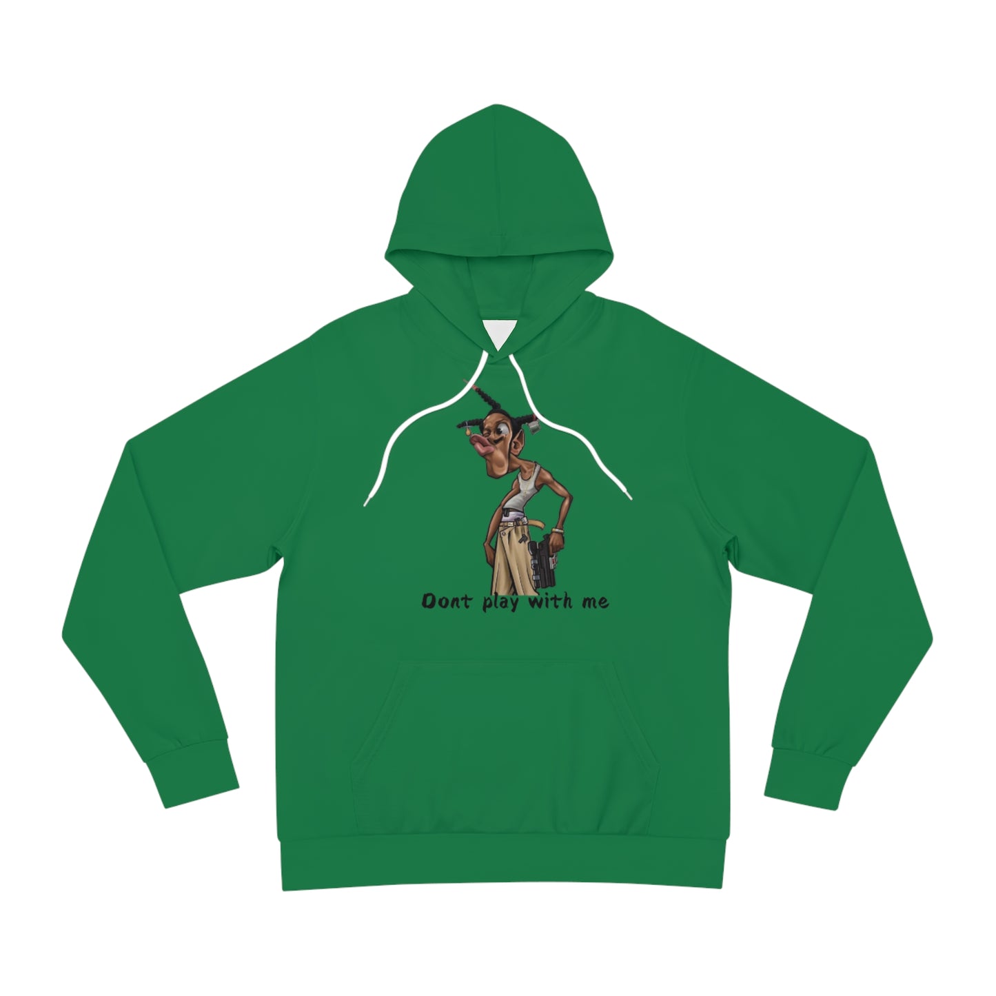 Forest Force Green Hoodie for Men – Don’t Play with Me Loc Bold Street Energy