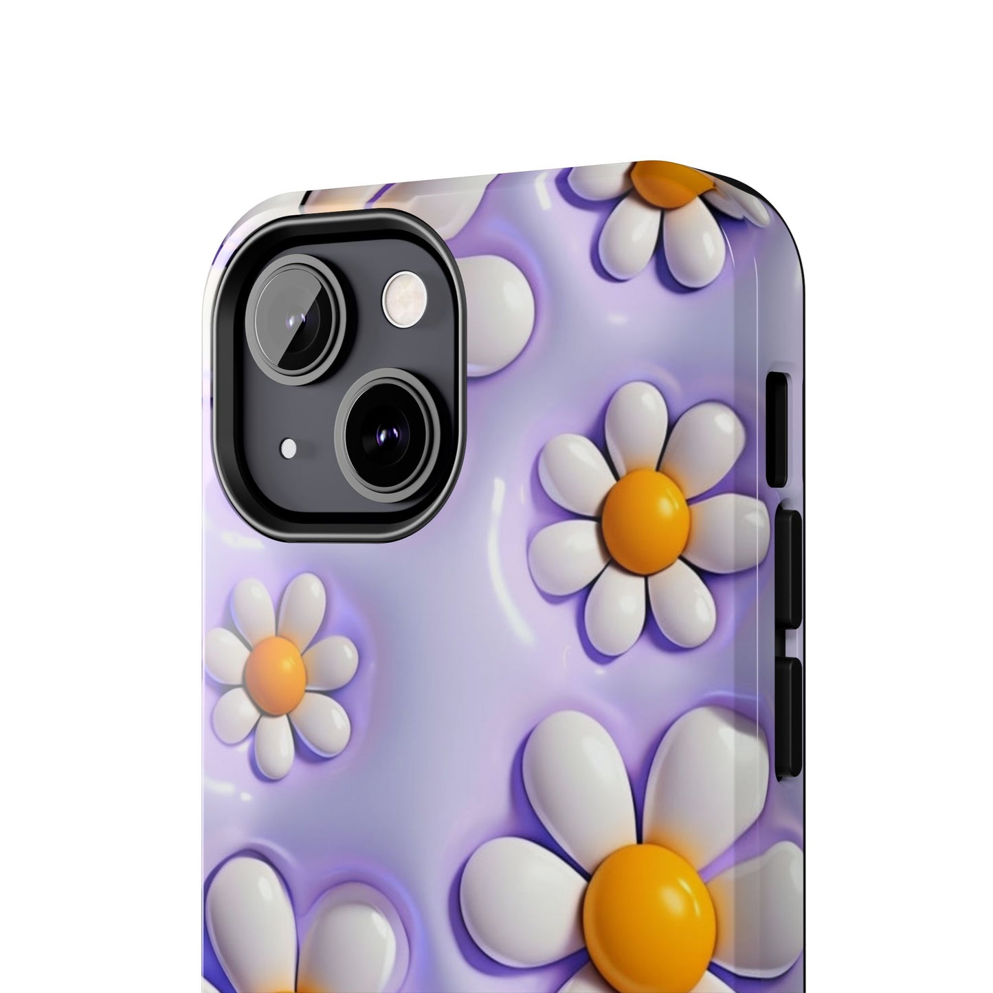 πΌ Floral Tough Phone Case β Vibrant Daisy Spring Design, for iPhones & Androids