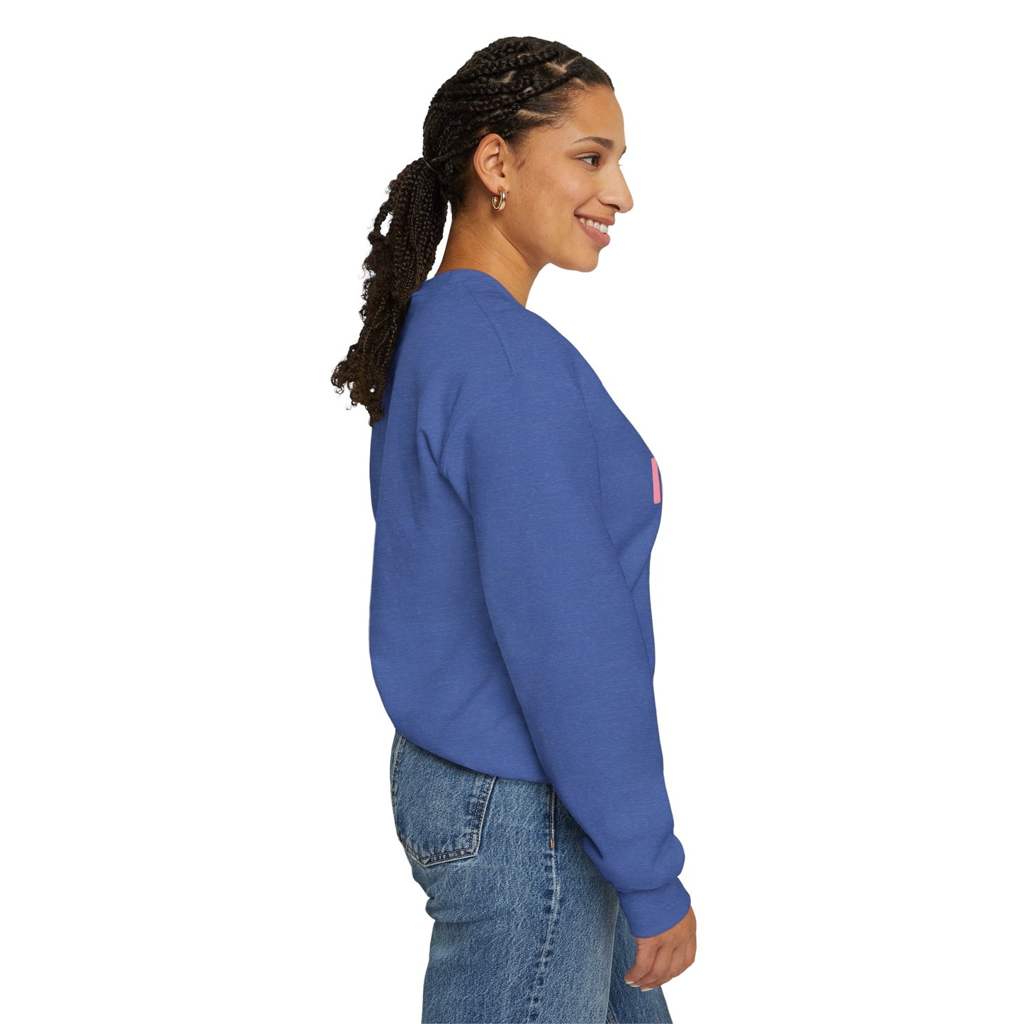 Cotton Blush XOXO Sweatshirt for Women – I’m His Romantic Everyday Lovewear