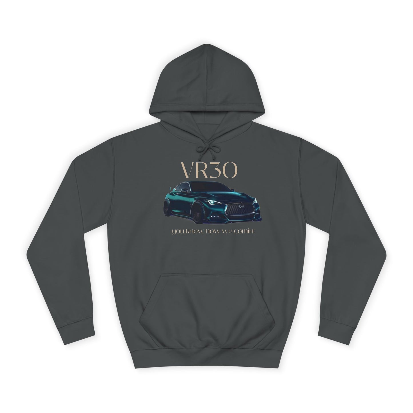 Pearl Glacier White Hoodie for Men– V3ro Sports Car Inspired Graphic Apparel