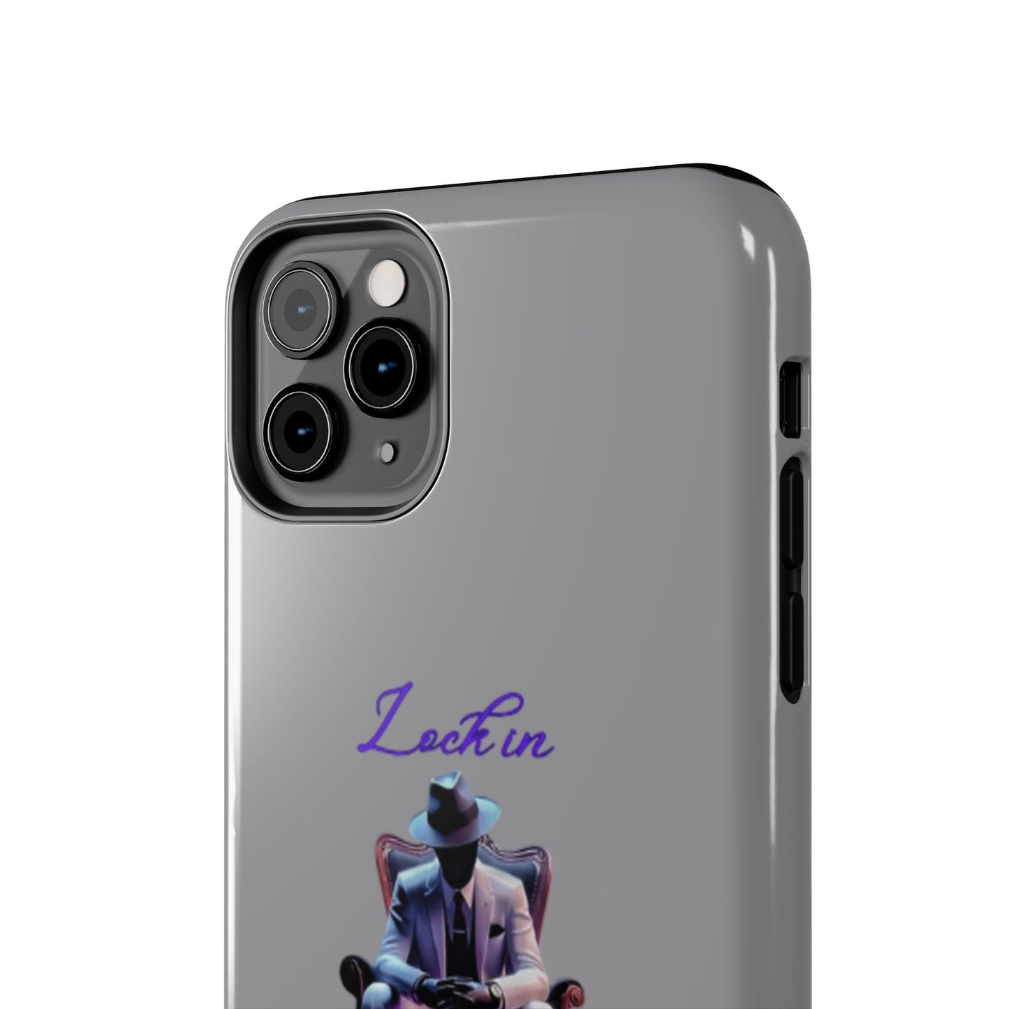 Phone case- Lock In, Stay Disciplined Tough Phone Case - Durable Protection