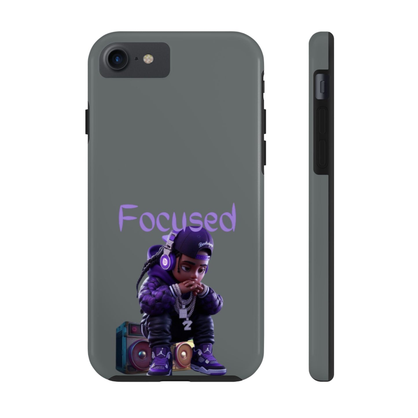 Phone Case- Focused Tough Case- Durable Protection