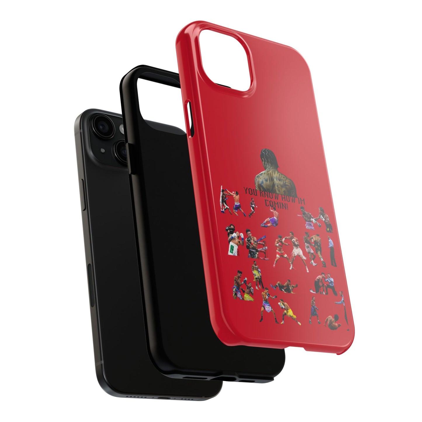 Phone case- You Know How I'm Comin' Tough Phone Case - Durable Protection