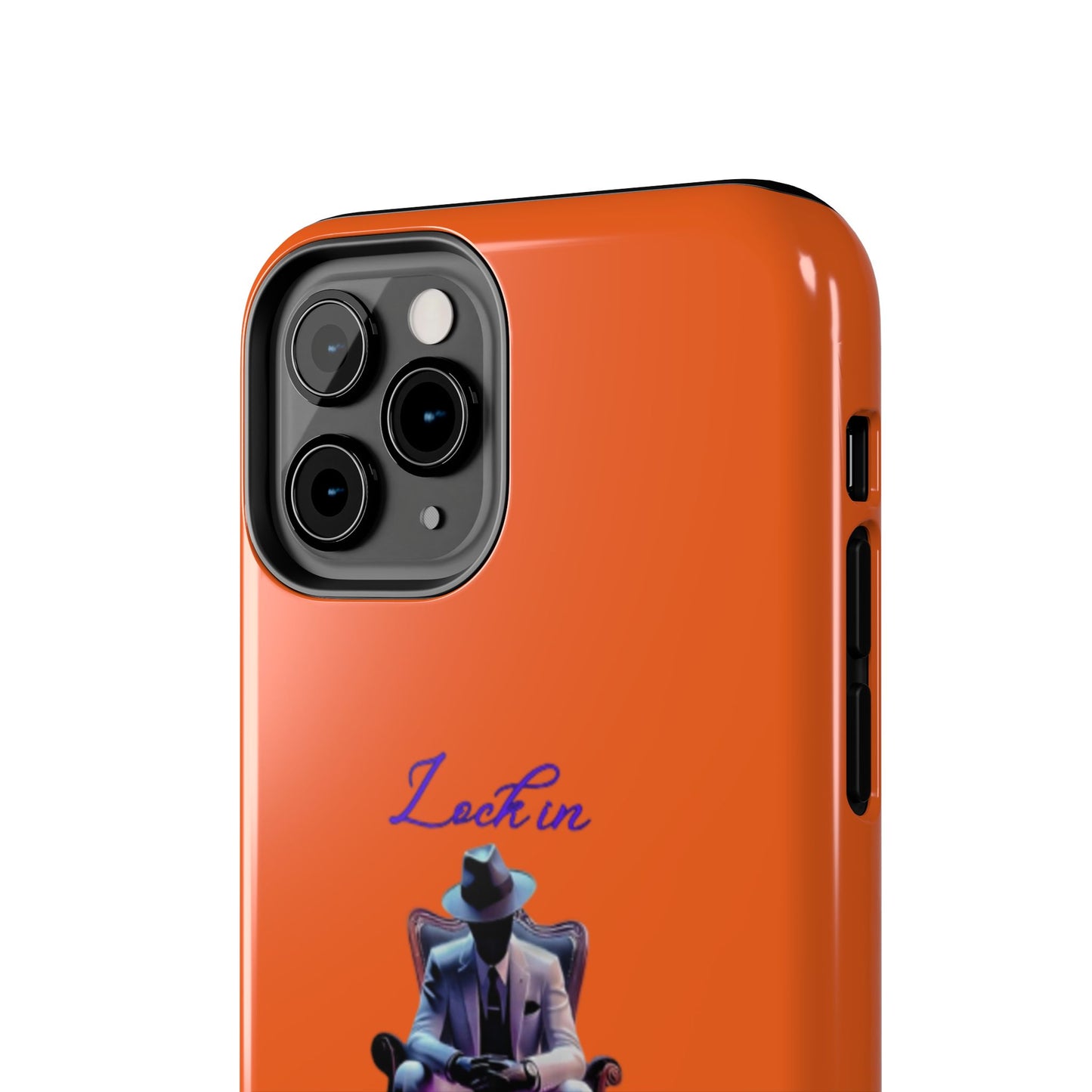Phone case- Lock In, Stay discipline Tough Phone Case - Durable Protection