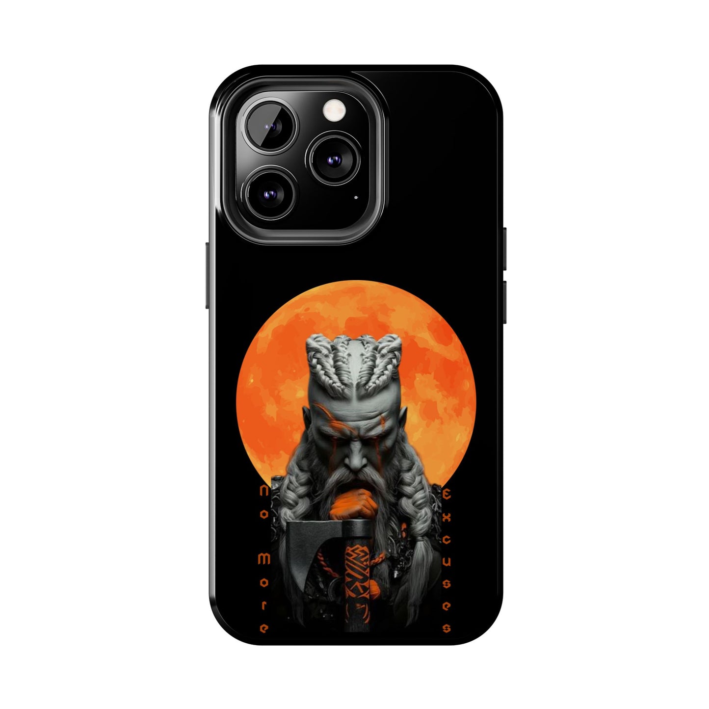 π₯ Warrior Spirit Tough Phone Case β No More Excuses Design for iPhone & Android β Empowerment & Protection