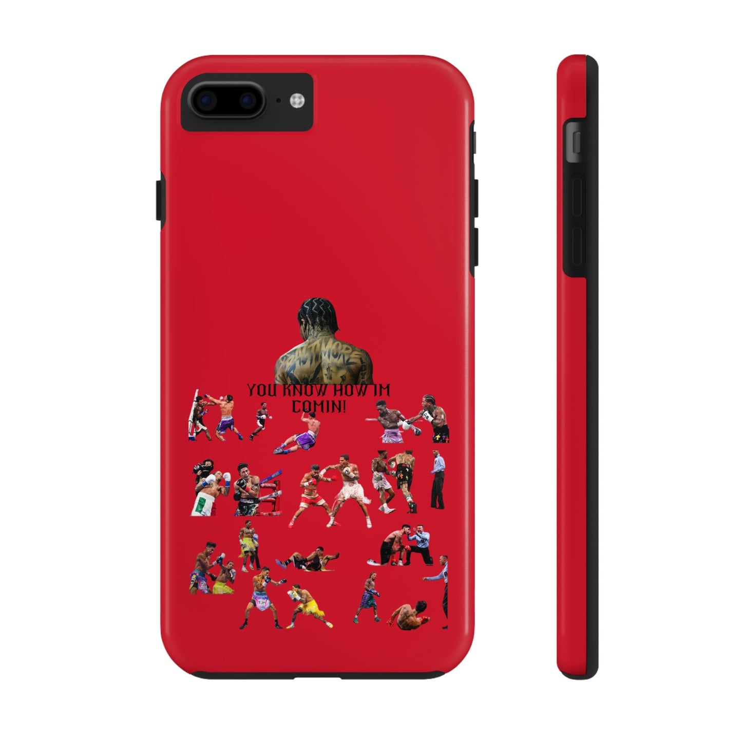 Phone case- You Know How I'm Comin' Tough Phone Case - Durable Protection