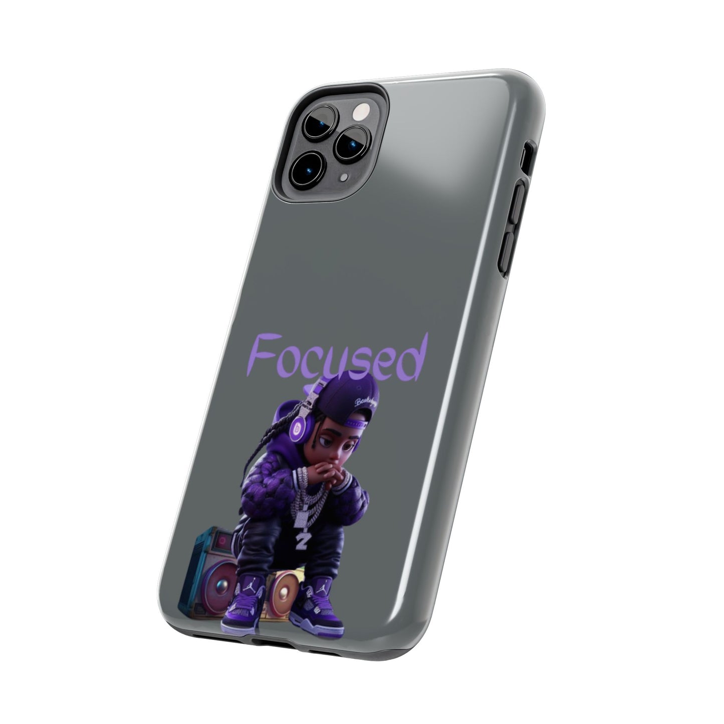 Phone Case- Focused Tough Case- Durable Protection