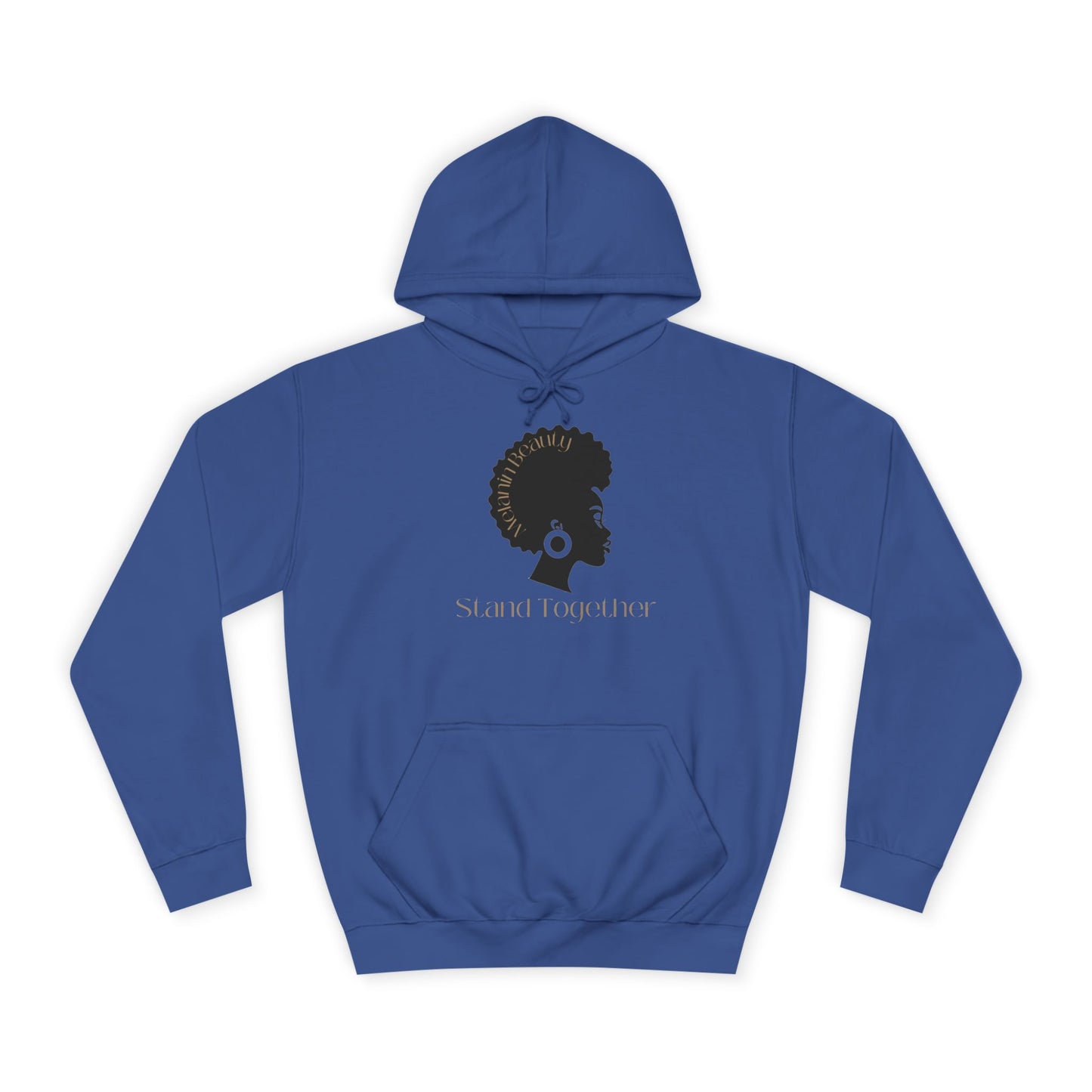 Deep Sapphire Blue Sweater for Women – Black Pride Empowerment Statement Clothing