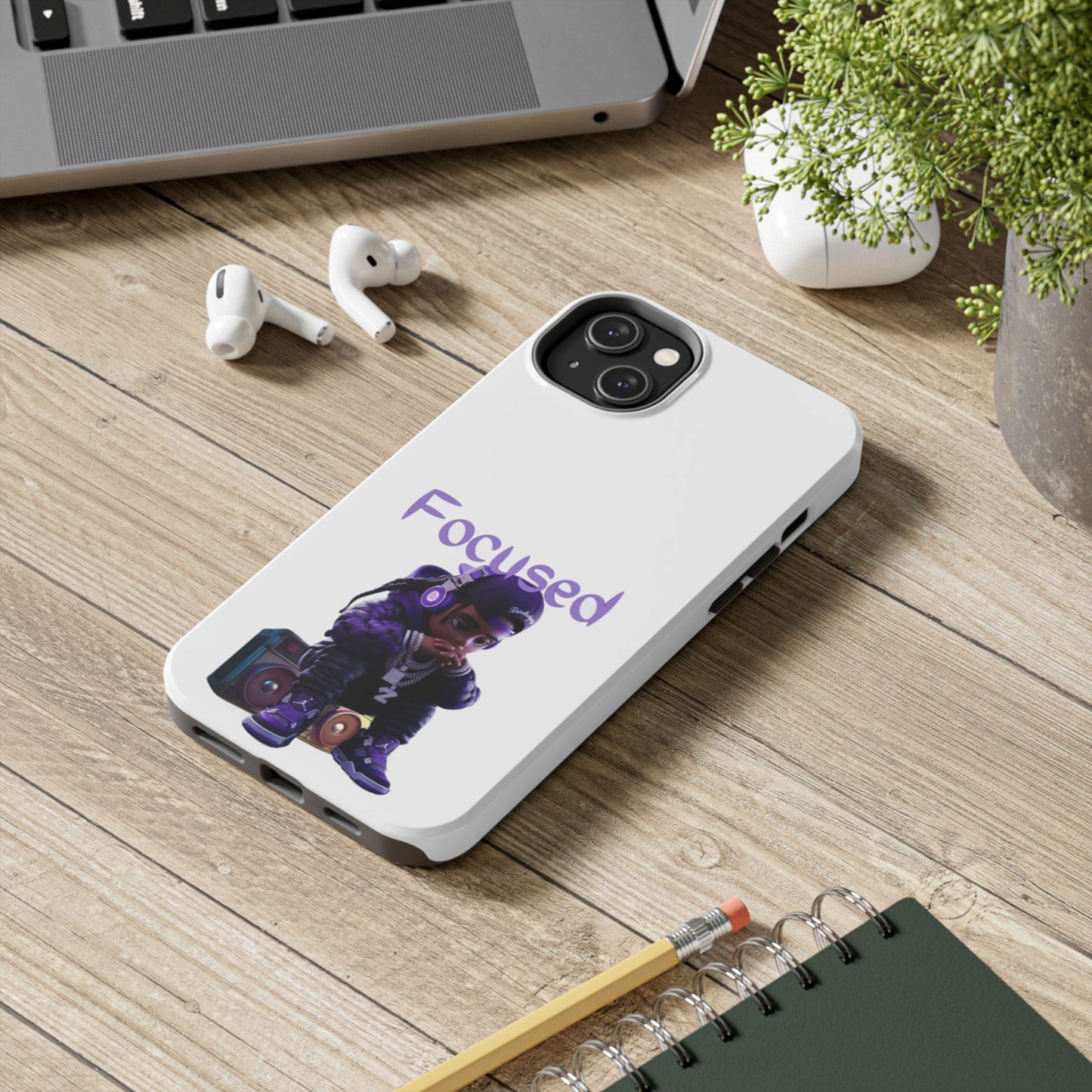 Phone Case- Focused Tough Case- Durable Protection