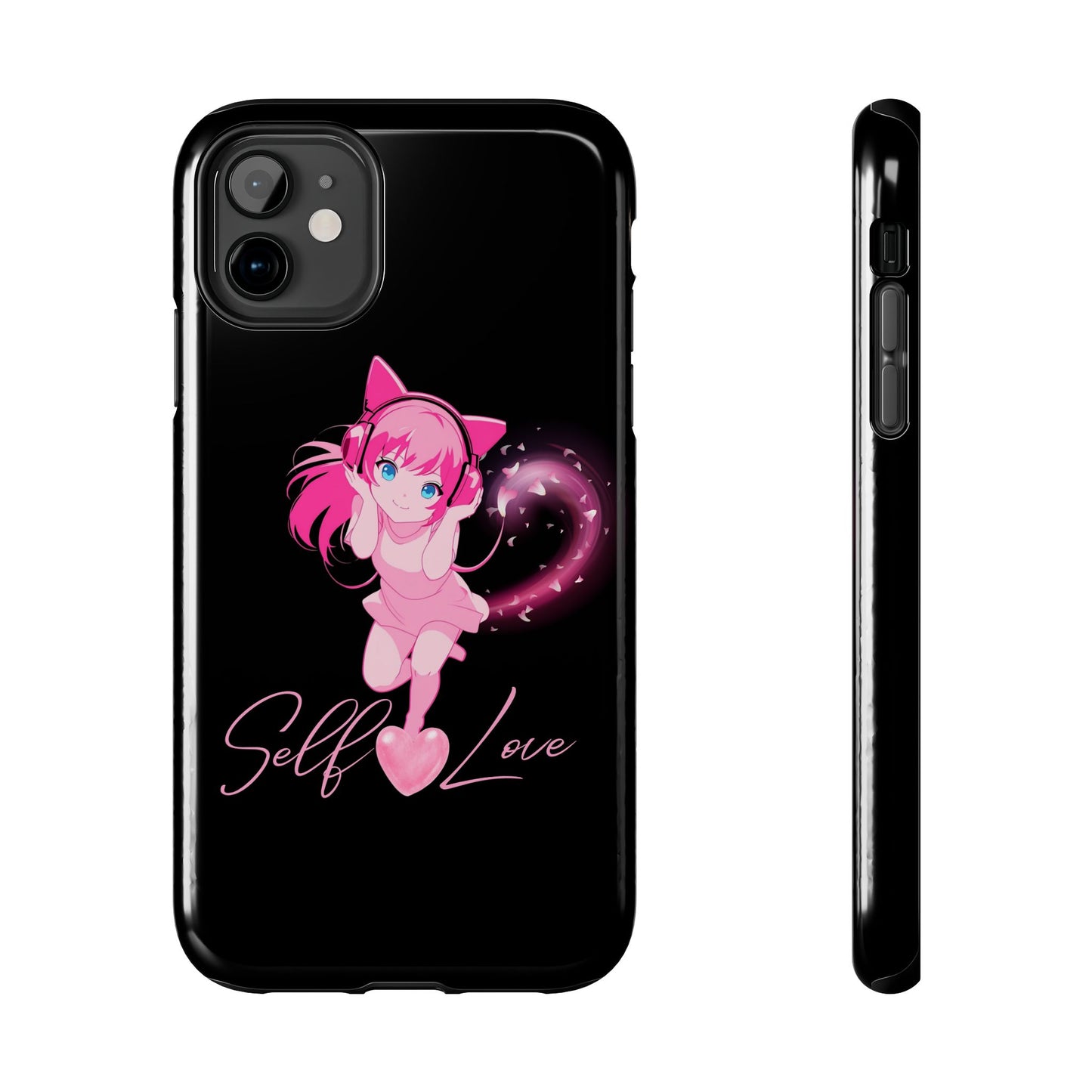 Self Love Tough Phone Case for Anime Lovers