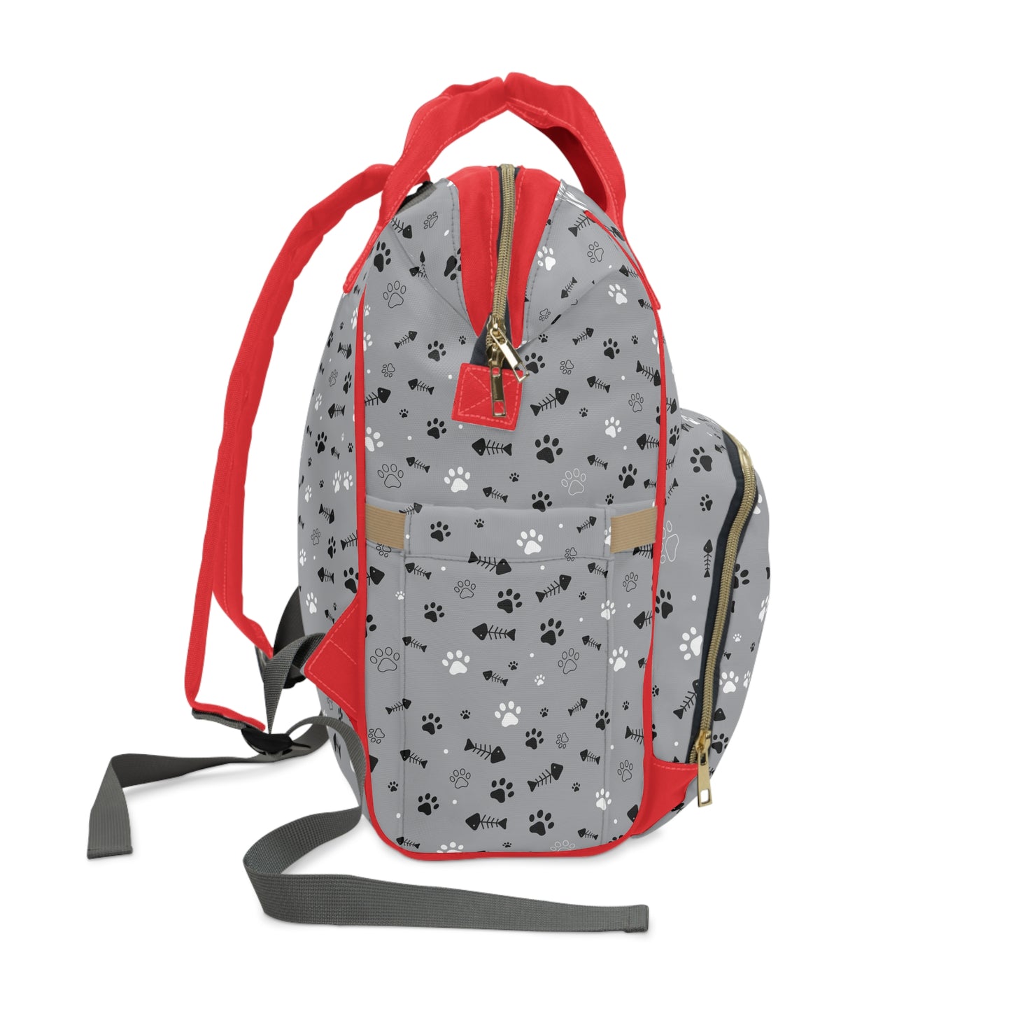 Stylish Pet-Themed Multifunctional Diaper Backpack - Perfect for Pet Parents! ๐พ๐๐ถ
