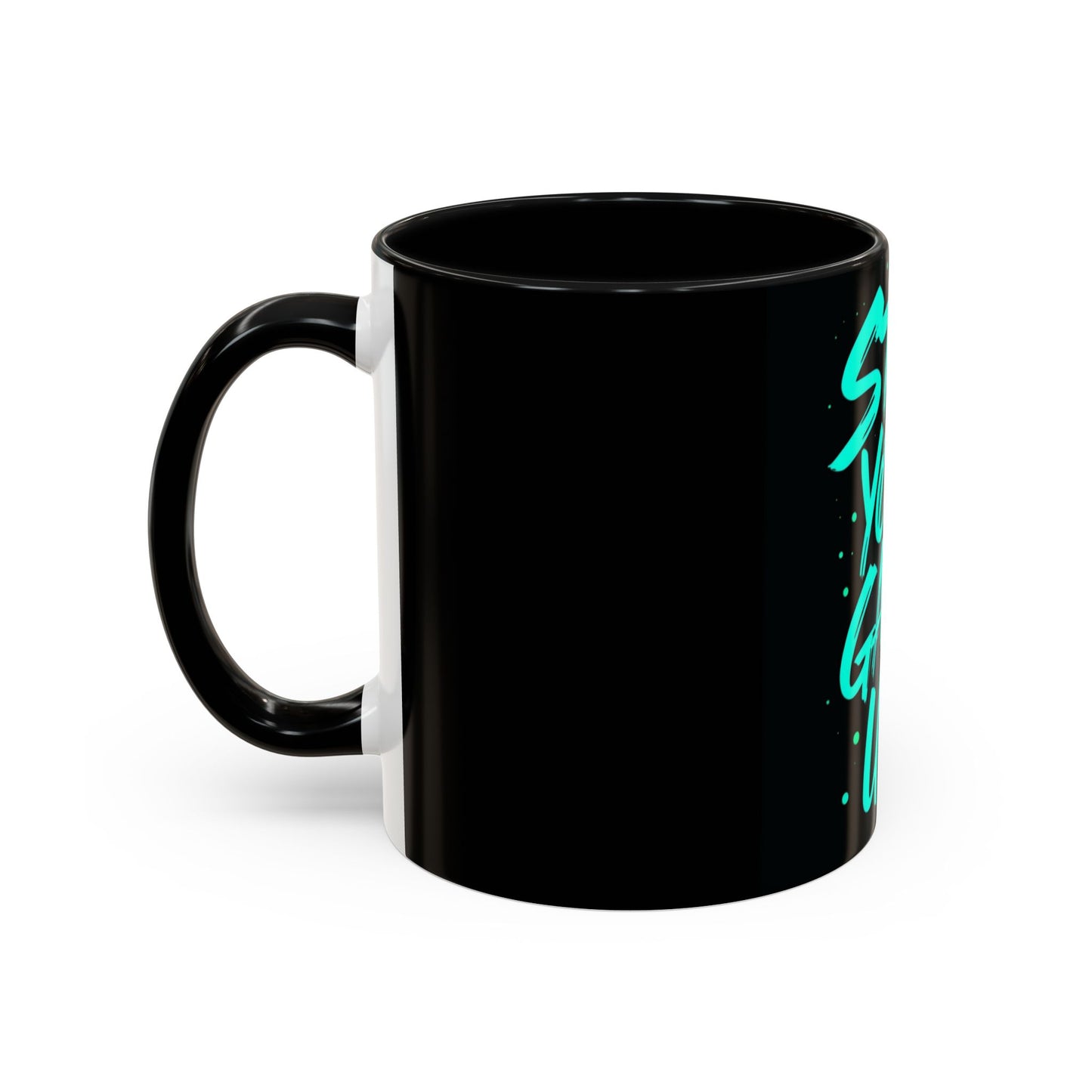 Motivational Accent Coffee Mug - "Step Your Game Up!" - Perfect for Gamers & Coffee Lovers