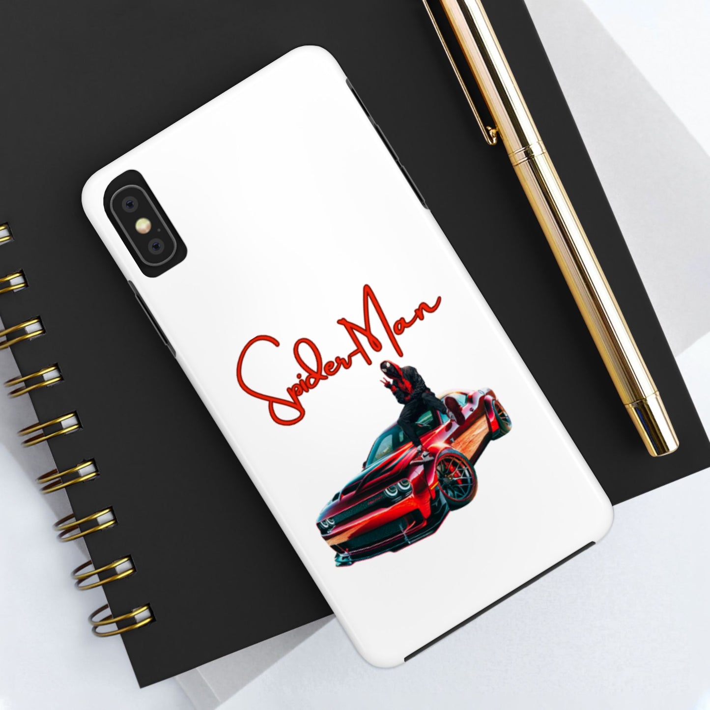 Phone case- SpiderMan Tough Phone Case - Durable Protection for Car Enthusiasts