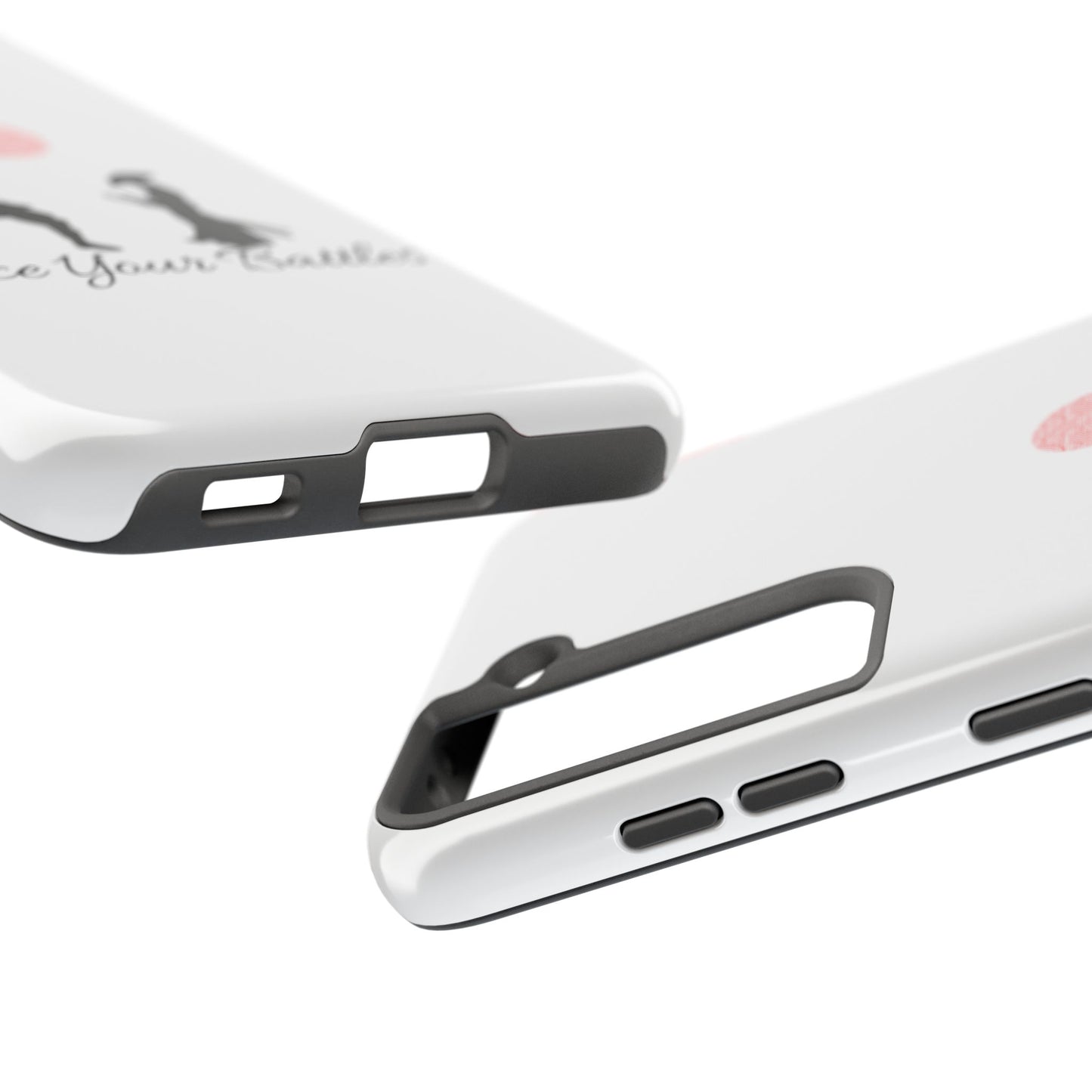 Phone case- Face Your Battles Tough Phone Case - Durable Protection