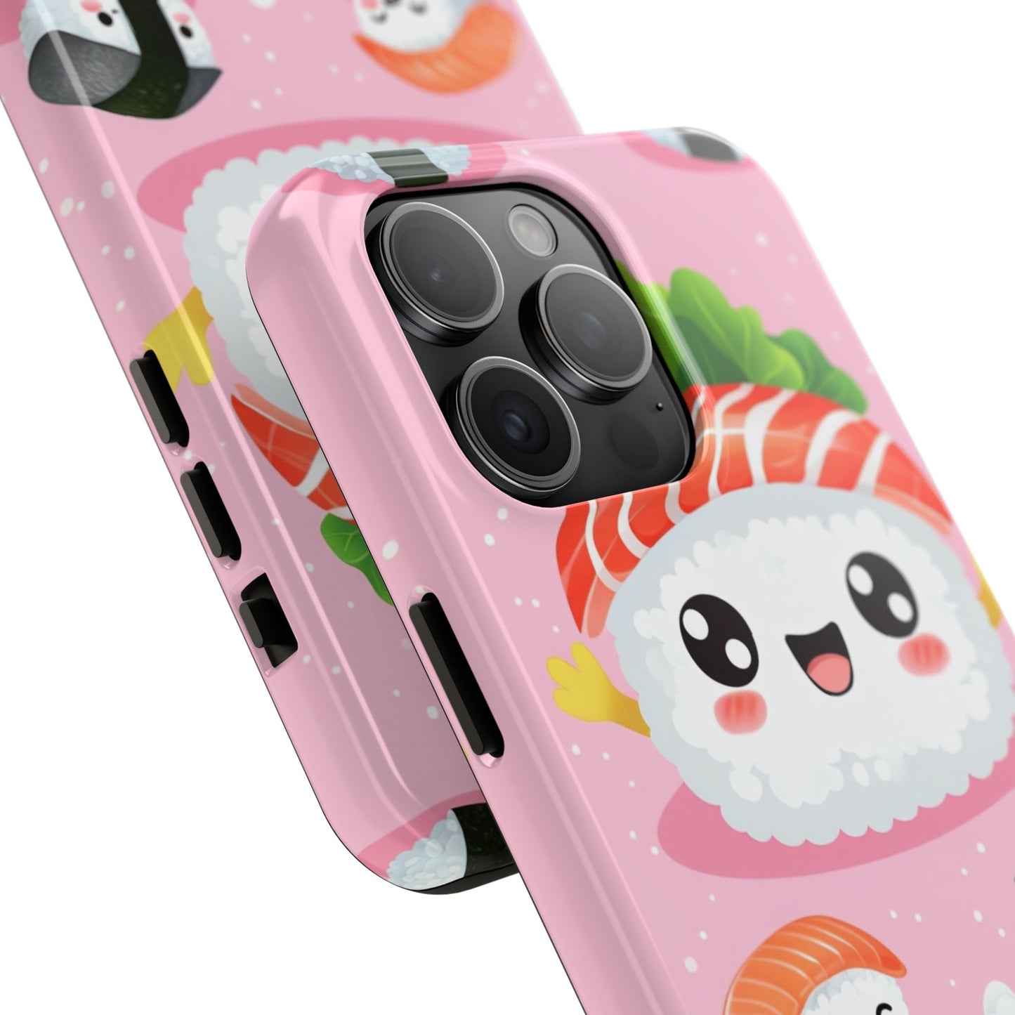 Adorable Sushi Tough Phone Case | Cute Kawaii Design for Food Lovers