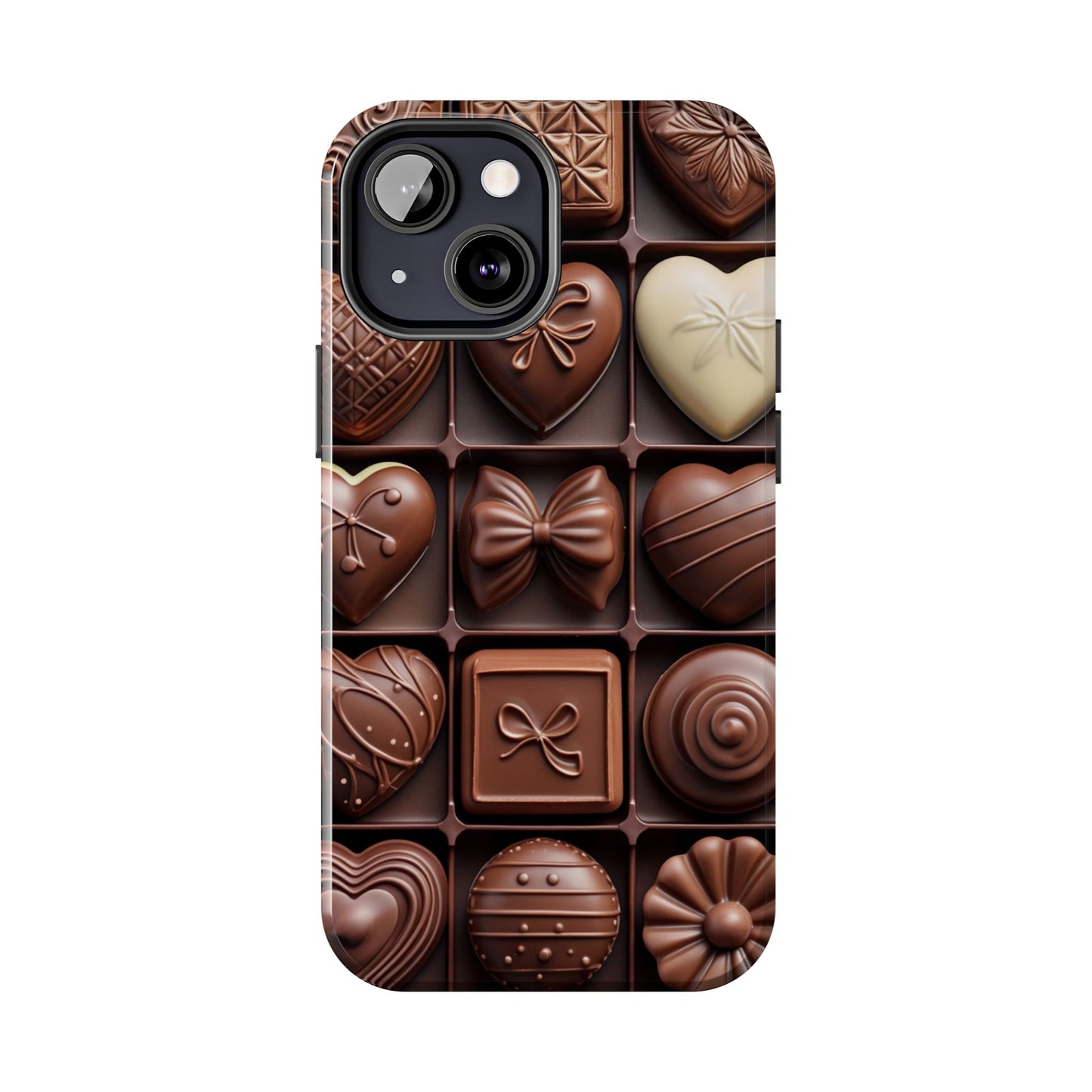 Chocolate Love Tough Phone Case - Perfect for Valentine's Day or Sweet Treat Lovers