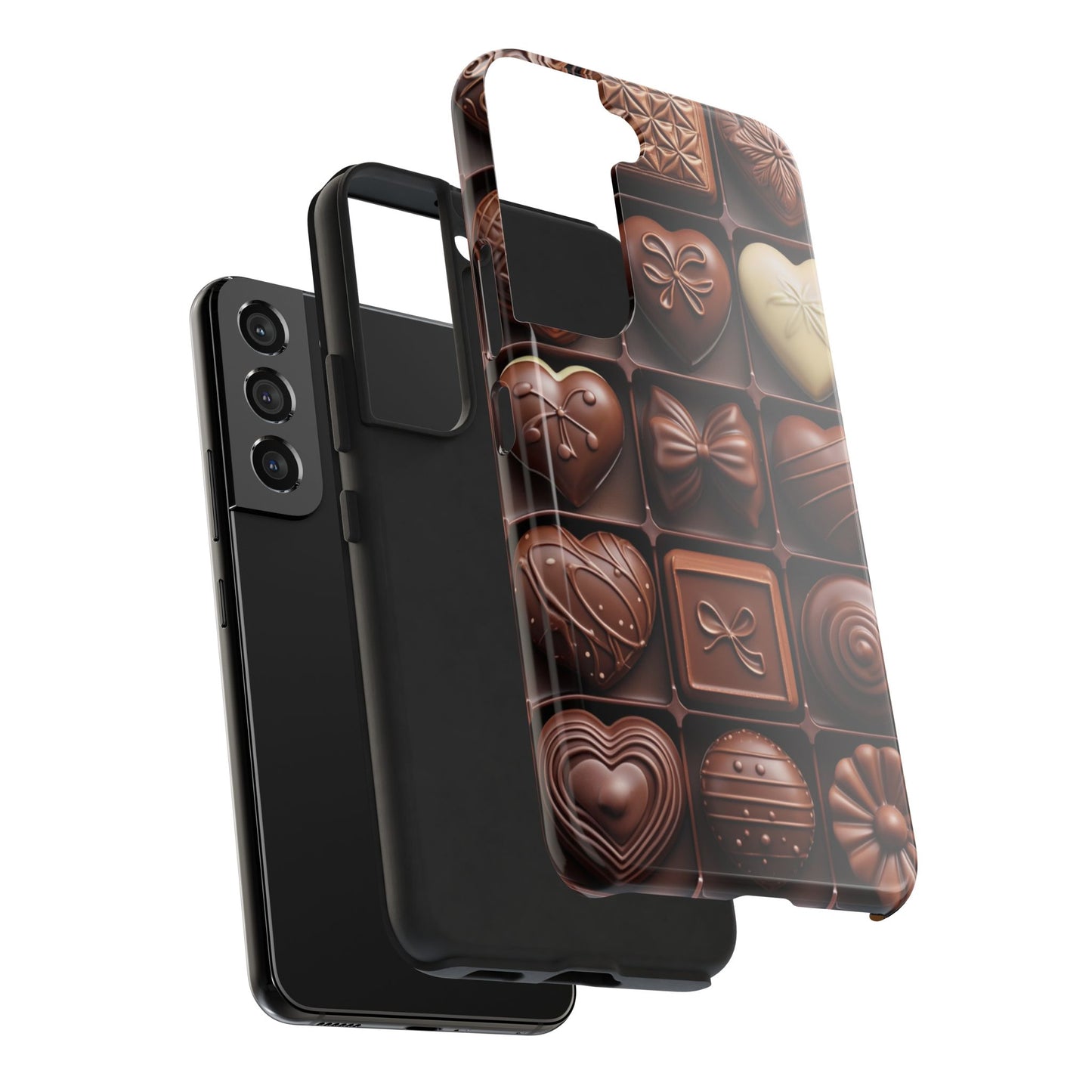 Chocolate Love Tough Phone Case - Perfect for Valentine's Day or Sweet Treat Lovers