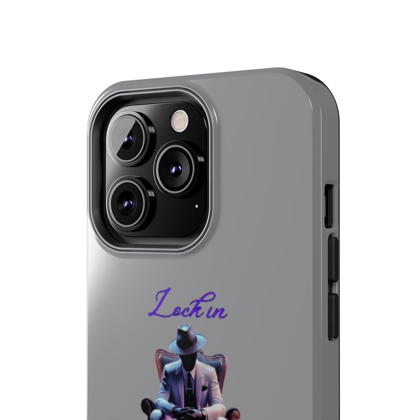 Phone case- Lock In, Stay Disciplined Tough Phone Case - Durable Protection