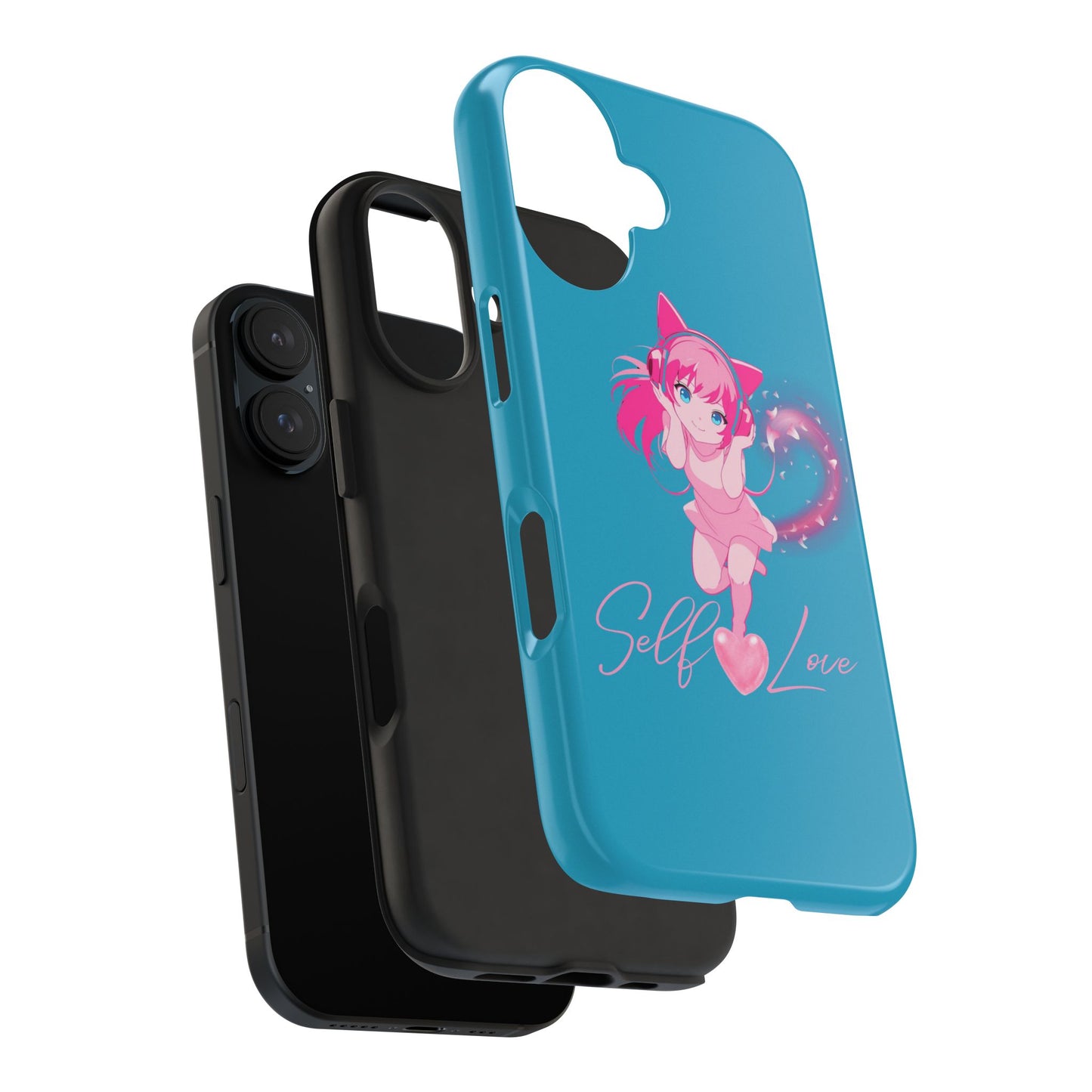 Self Love Tough Phone Case for Anime Lovers