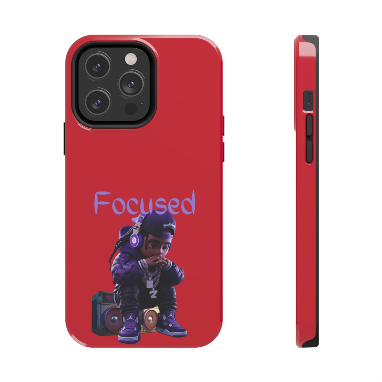 Phone Case- Focused Tough Case- Durable Protection